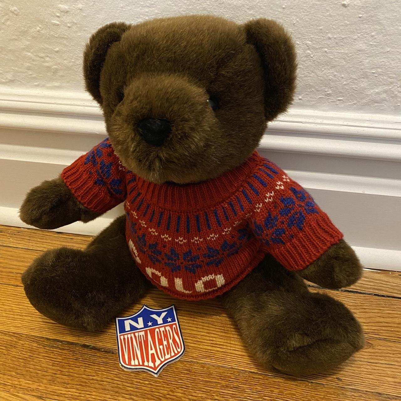 ralph lauren teddy bear plush