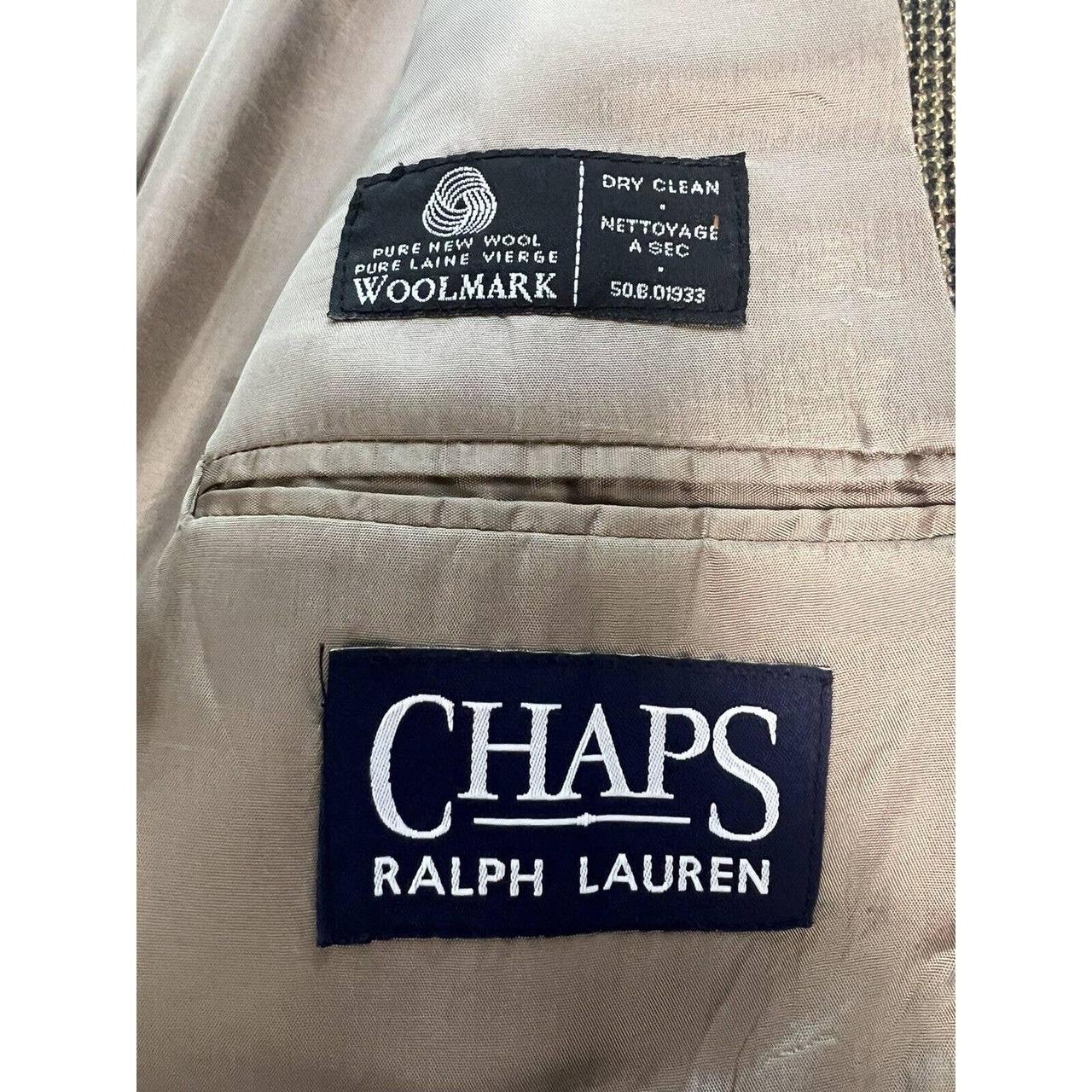 Ralph Lauren Chaps 2 Button Sport Coat 40R Lambswool... - Depop