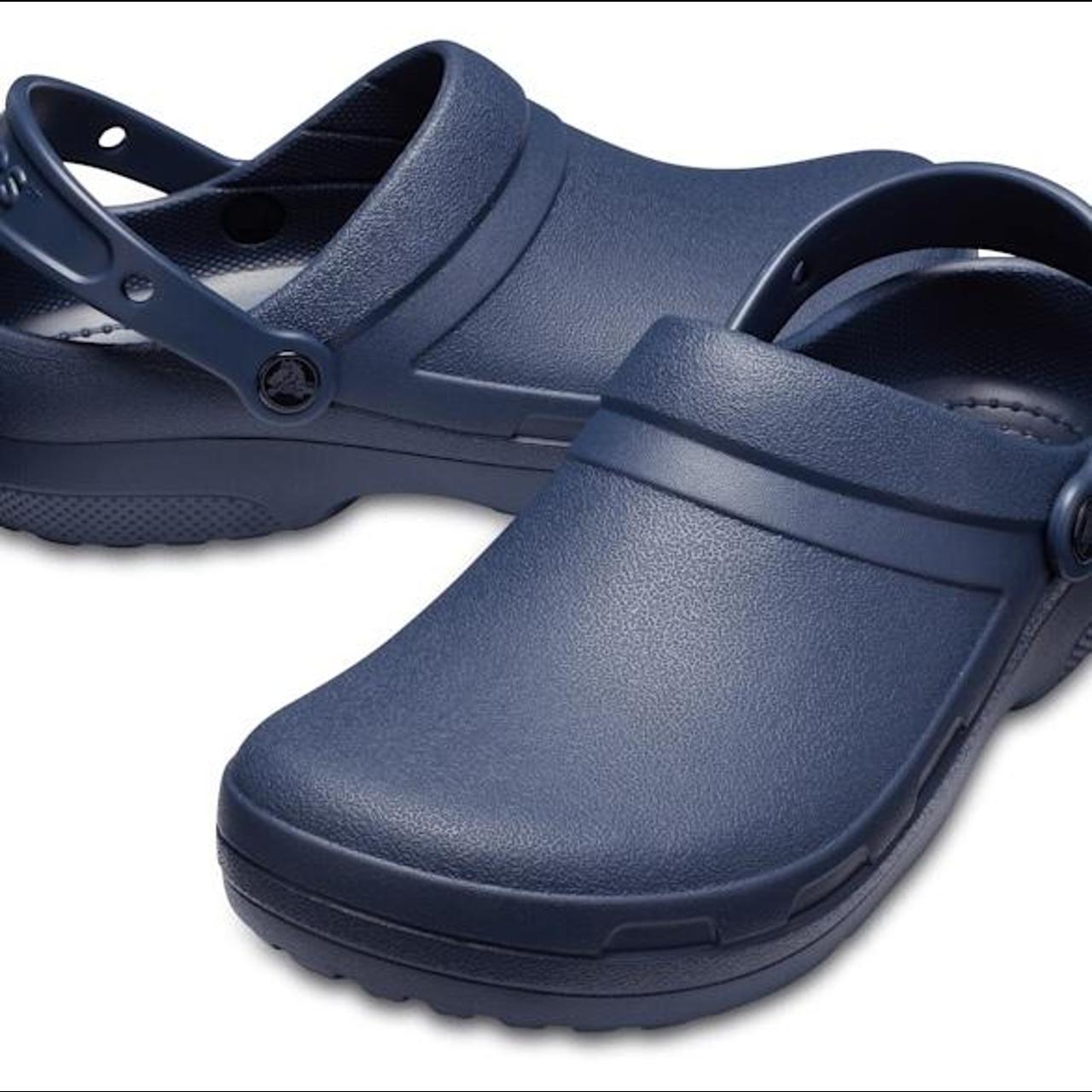 CROCS - Unisex Navy SPECIALIST II WORK CLOG - Brand... - Depop