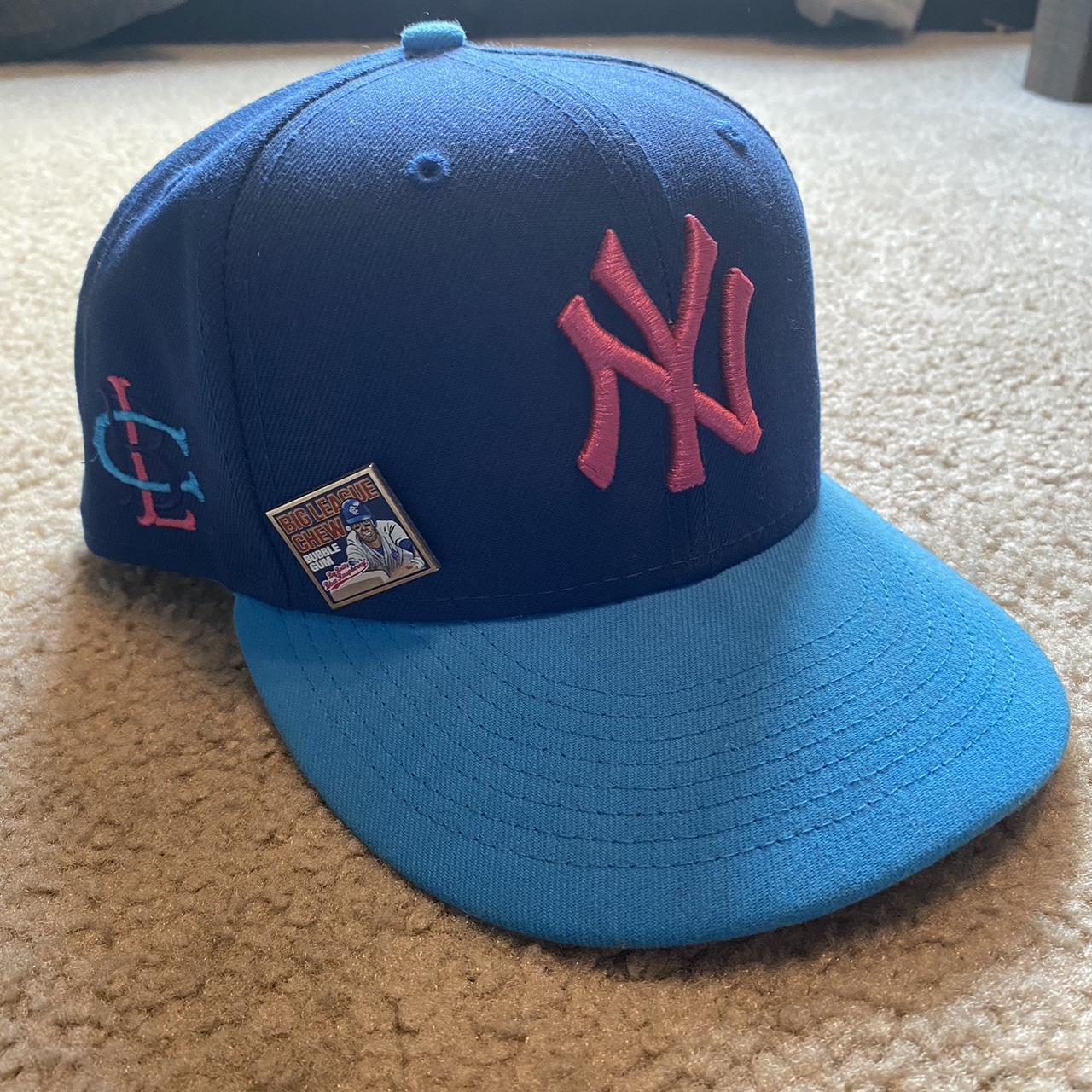 Big league chew new york yankees fitted baseball hat... - Depop