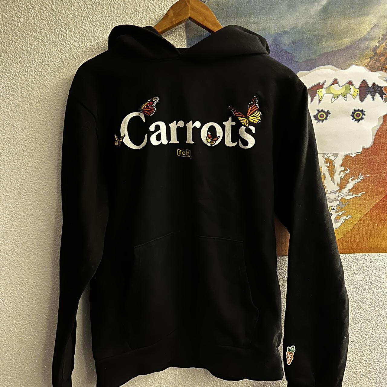 Carrots x Felt Butterfly Embroidered Black...
