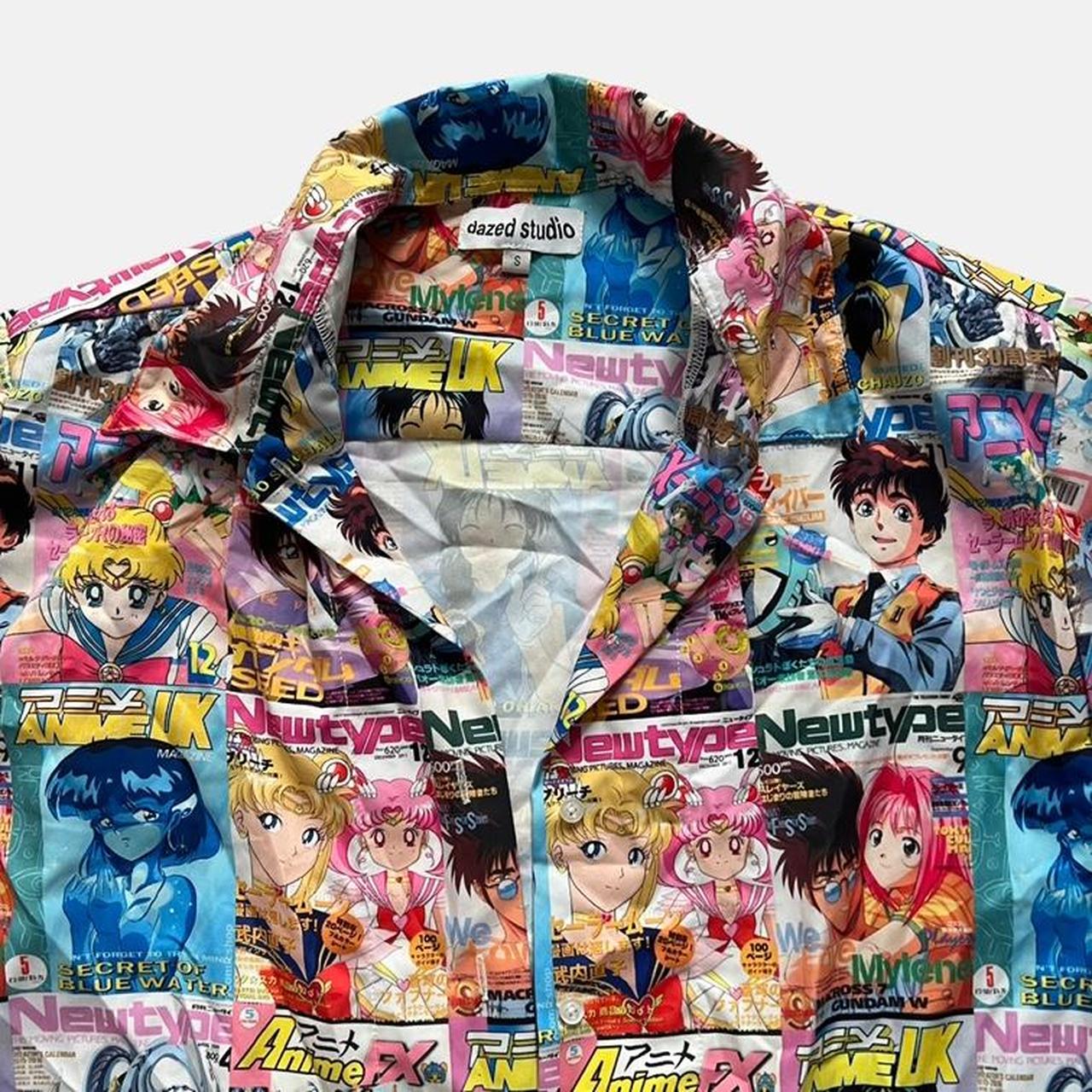 Anime Girl Button Up Shirt