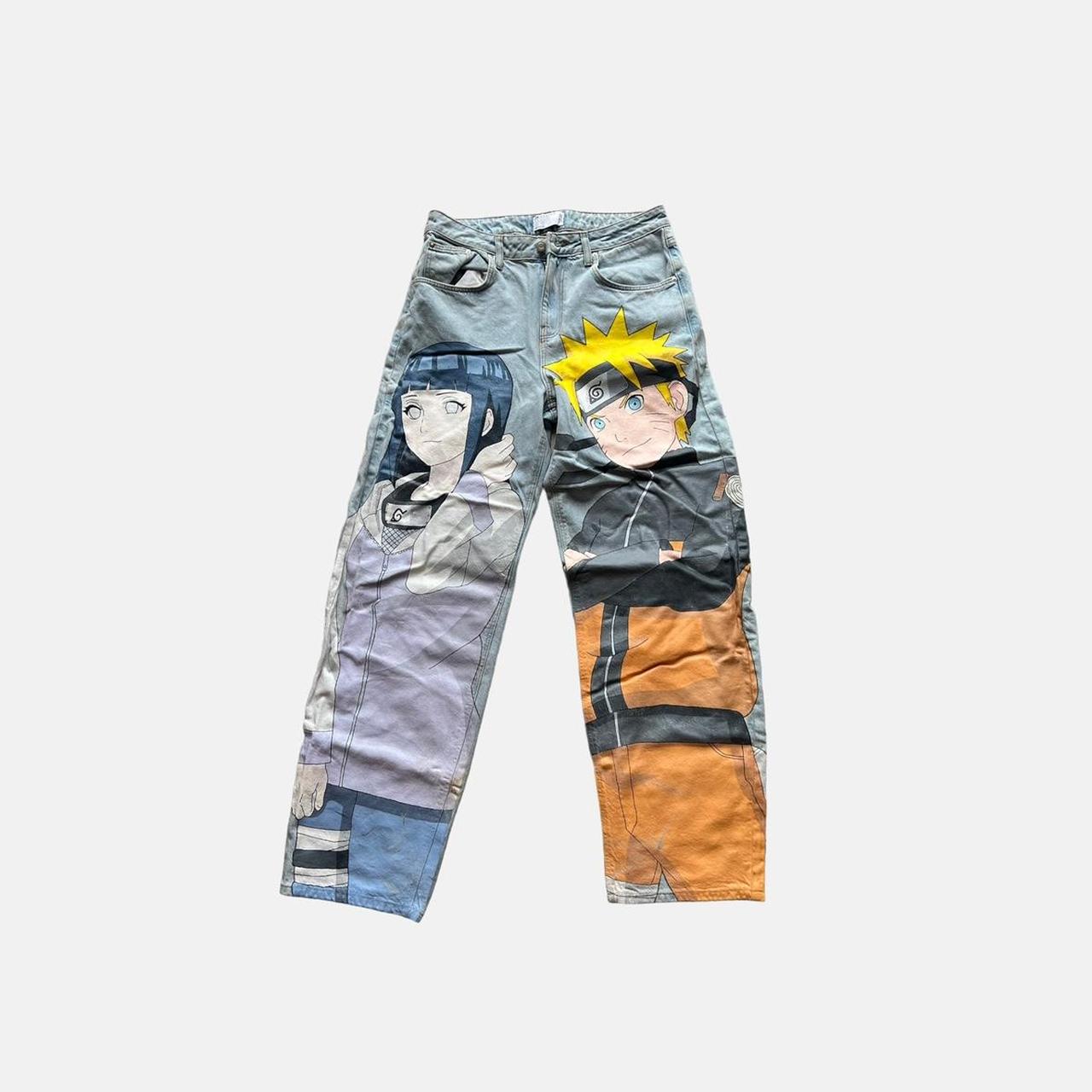 1 of 1 Custom Anime Jeans Cartoon Pants Mens Customized Style Streetwear  Cosplay Fashion Manga Denim W34L34 - Etsy