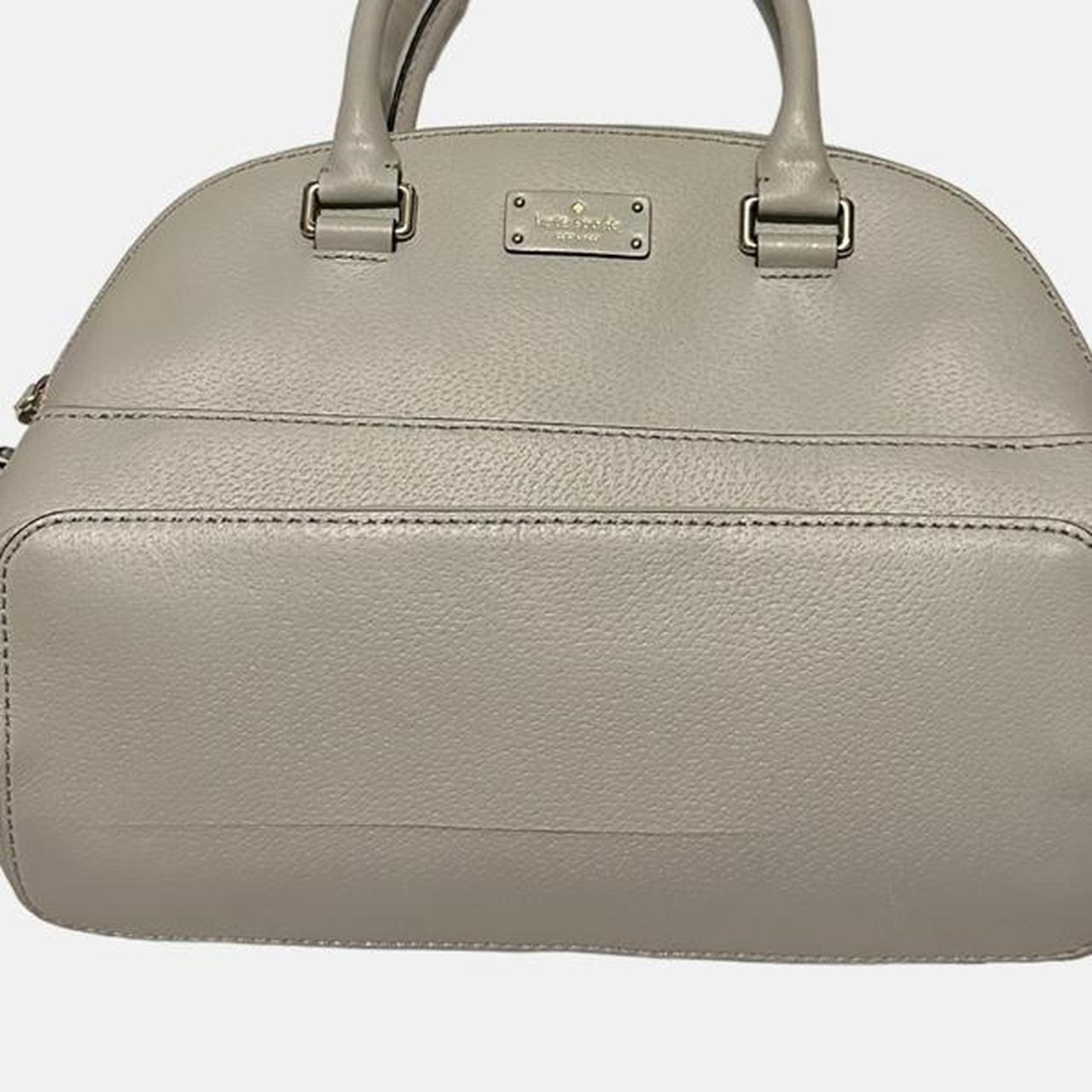 Kate Spade Soft Taupe Grove Street Carli shops Leather Bag