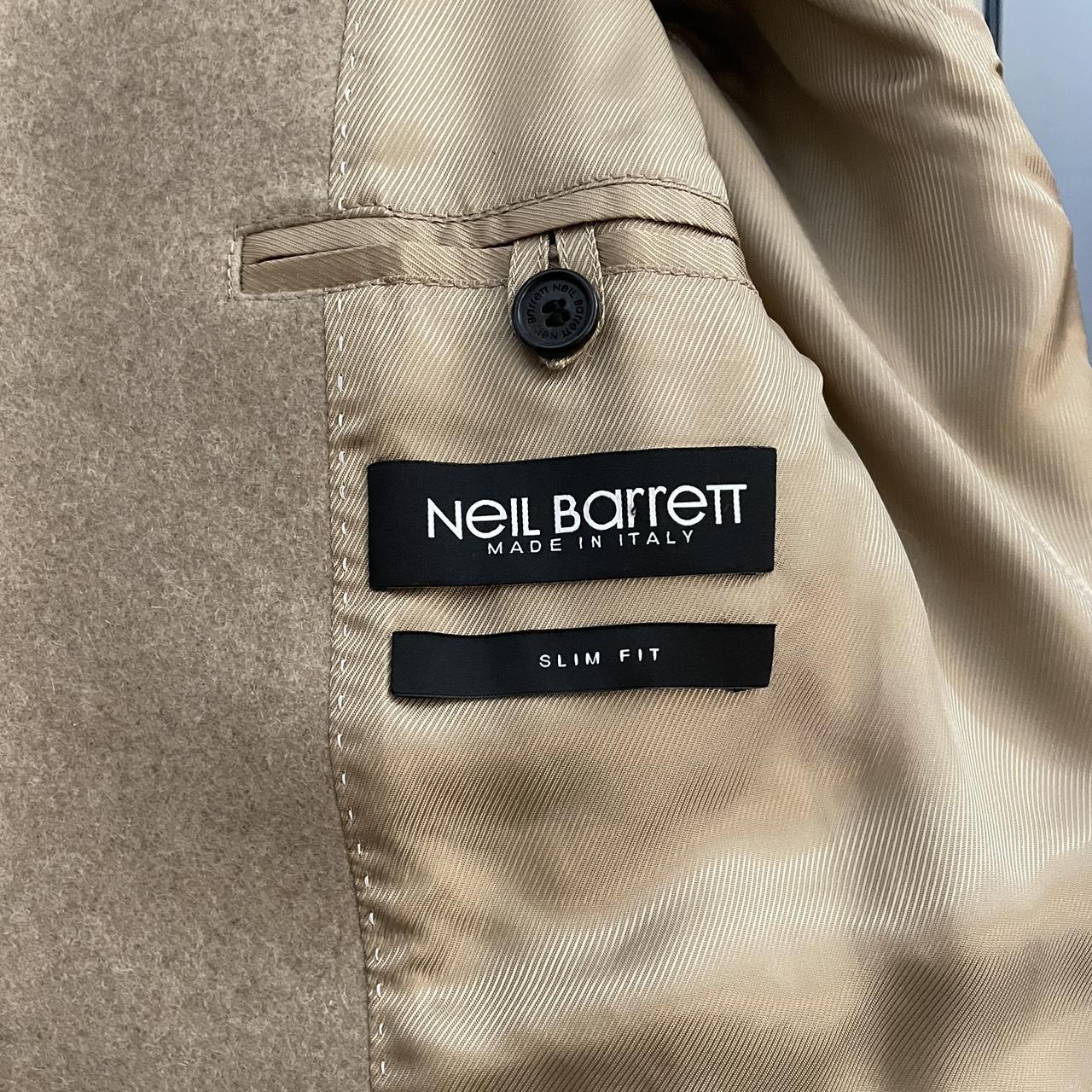 Neil Barrett Women's Black and Brown Coat (3)