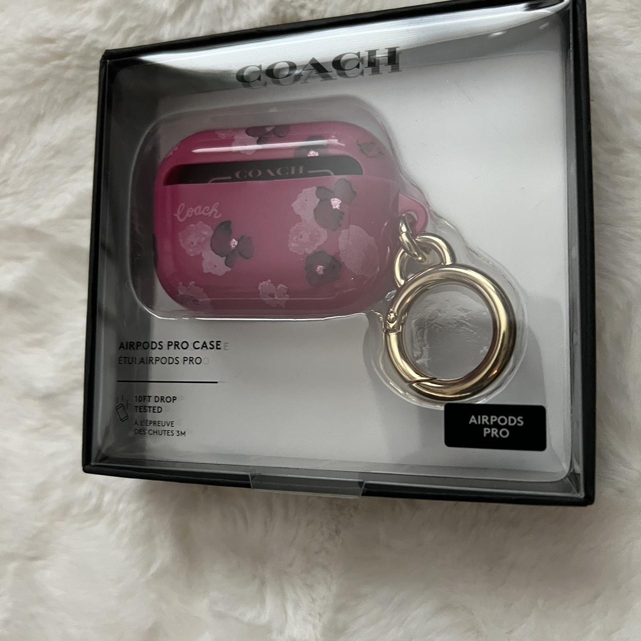 Coach AirPod case. Does not fit the pros. New - Depop