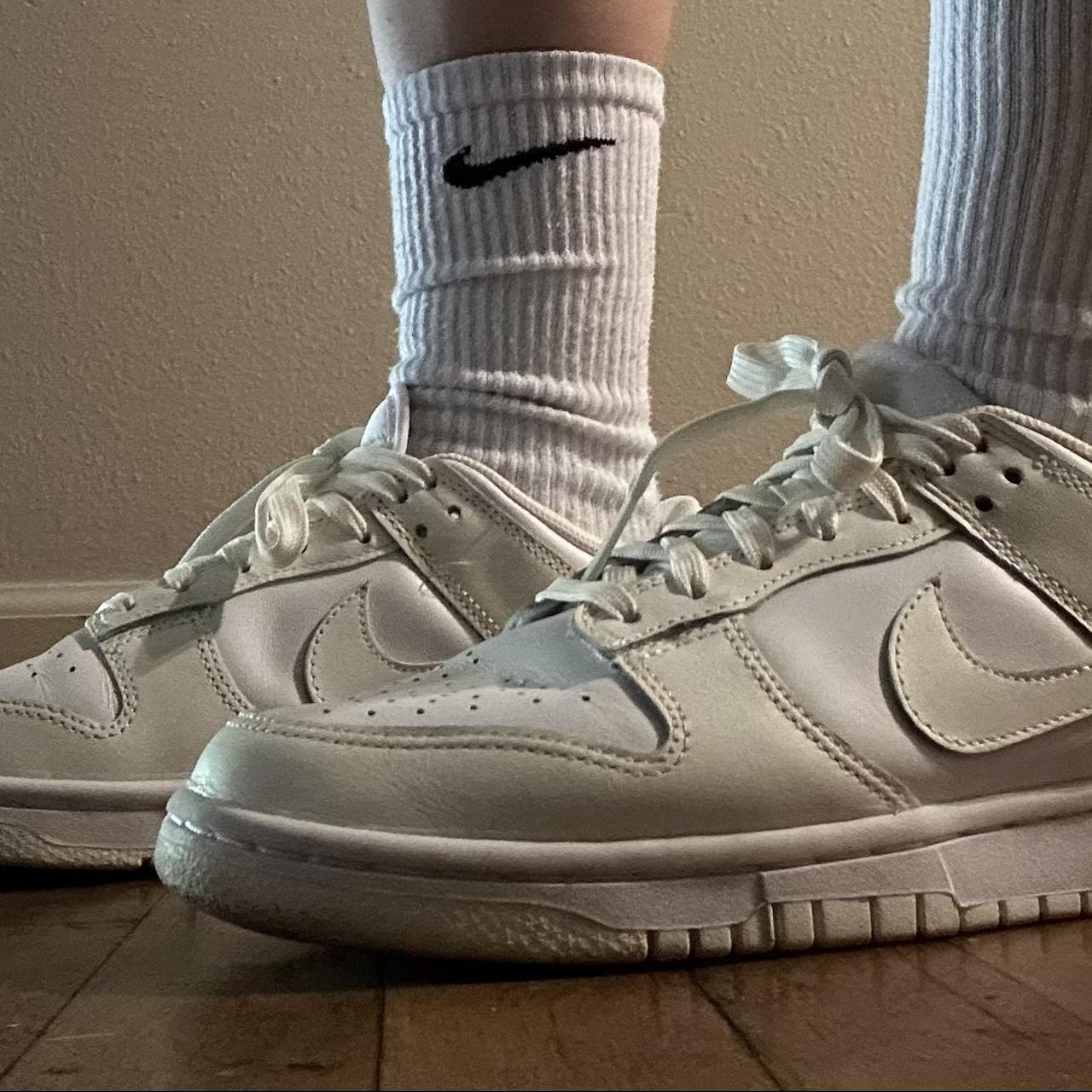 worn nike dunks