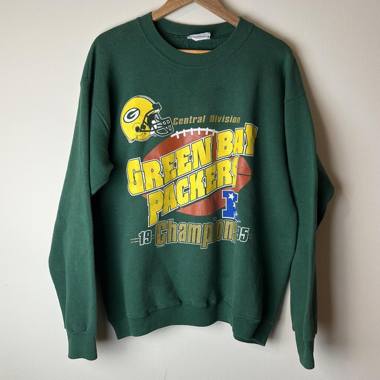 Vintage 1995 Green Bay Packers Sweatshirt Mens Large NFL Football