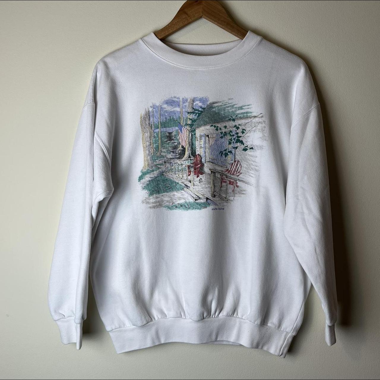 Northern Reflections Vintage Winter Crewneck XL - Depop