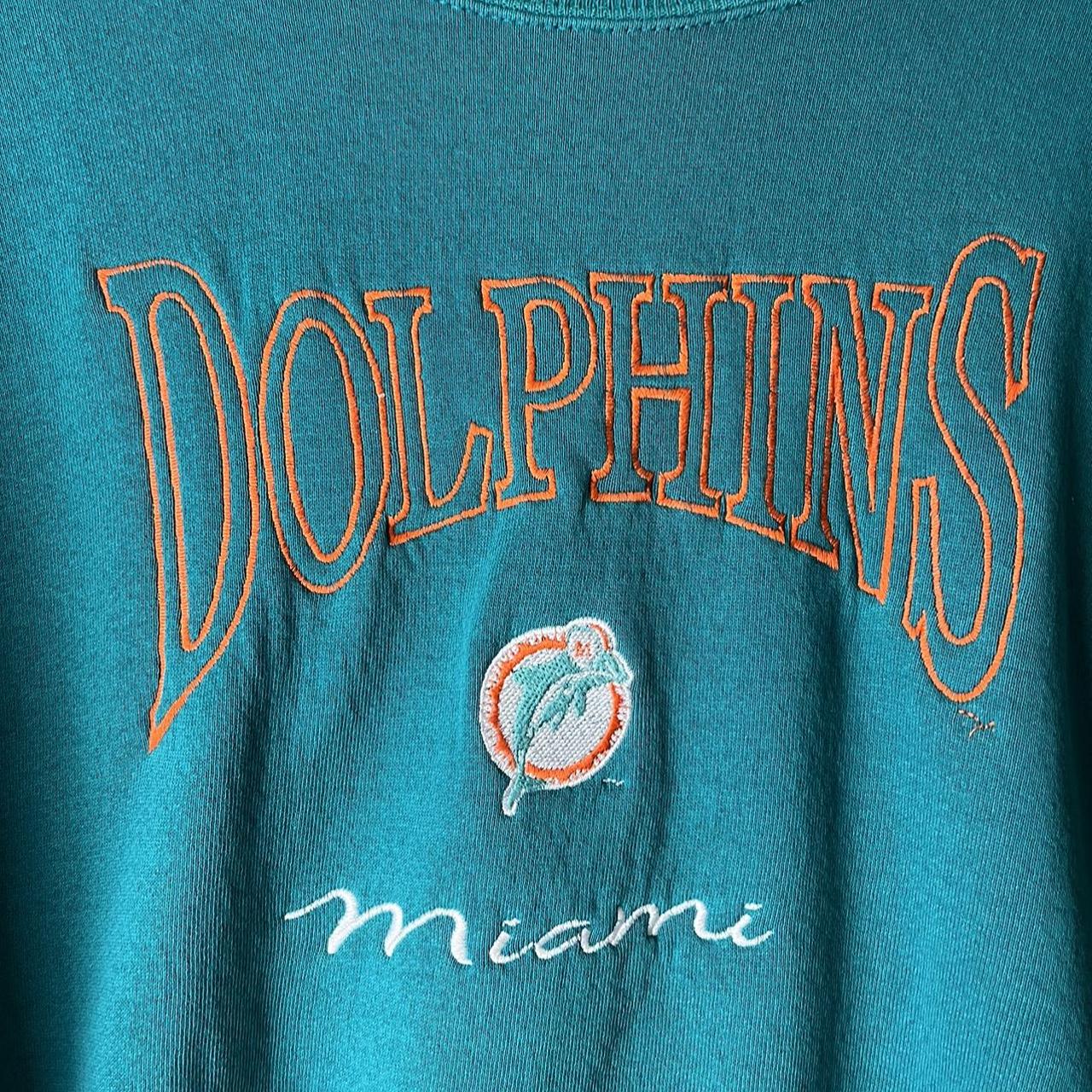 VINTAGE MIAMI DOLPHINS SWEATSHIRT #Miamivintage - Depop