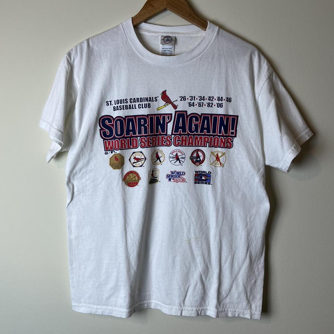 Y2K St. Louis cardinals World Series champions long - Depop