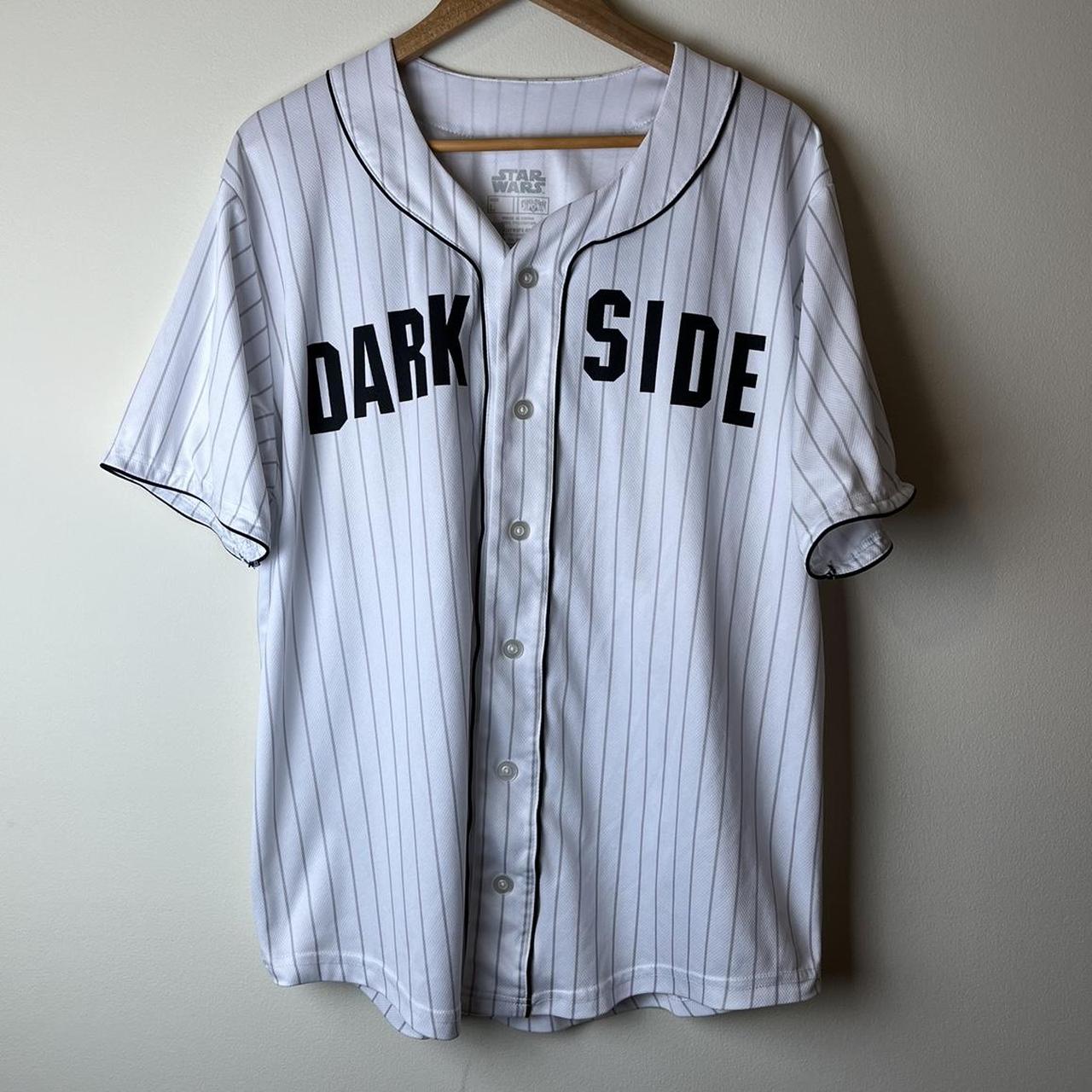 Star Wars Dark Side Baseball Jersey 77 Large Fifth - Depop