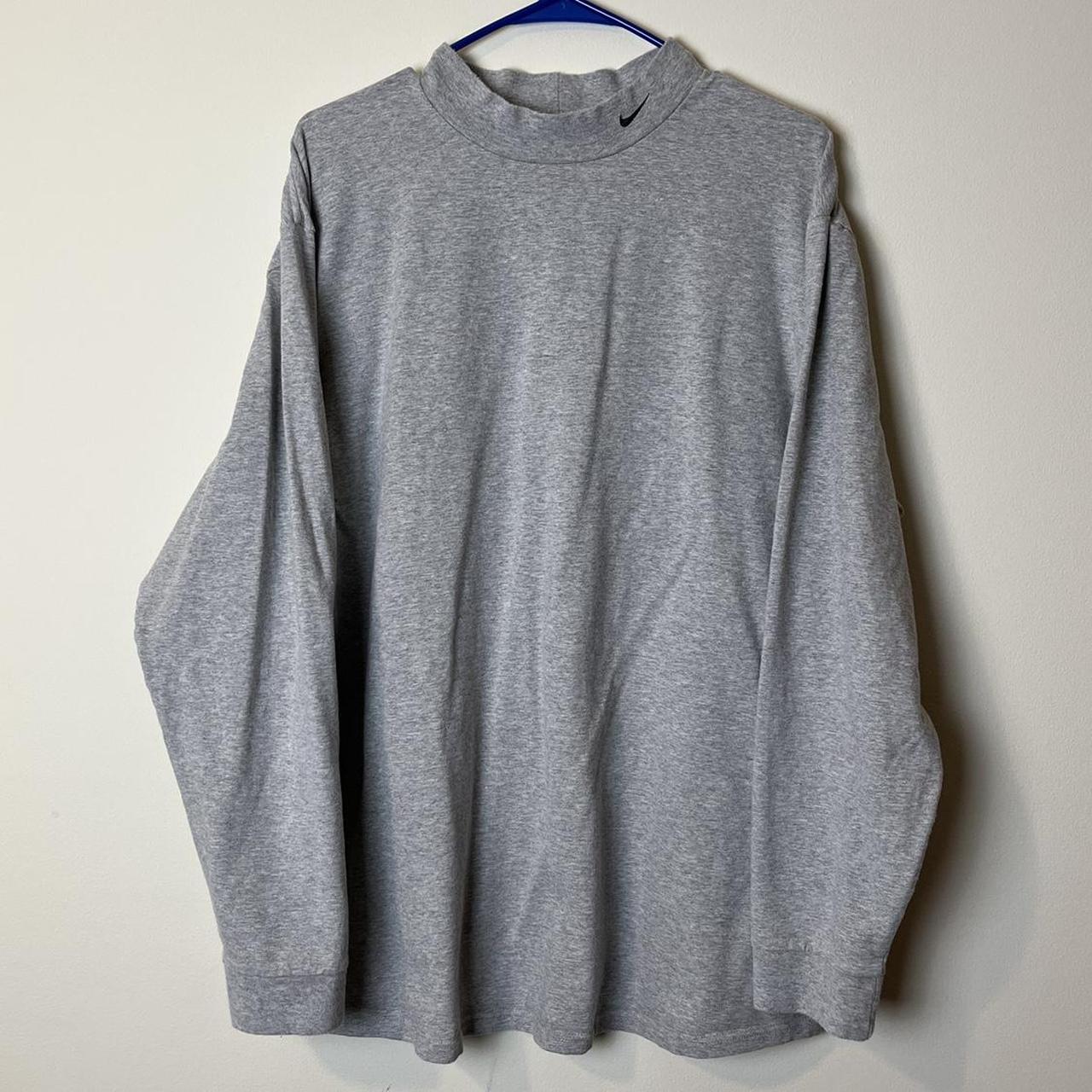mock neck nike shirt