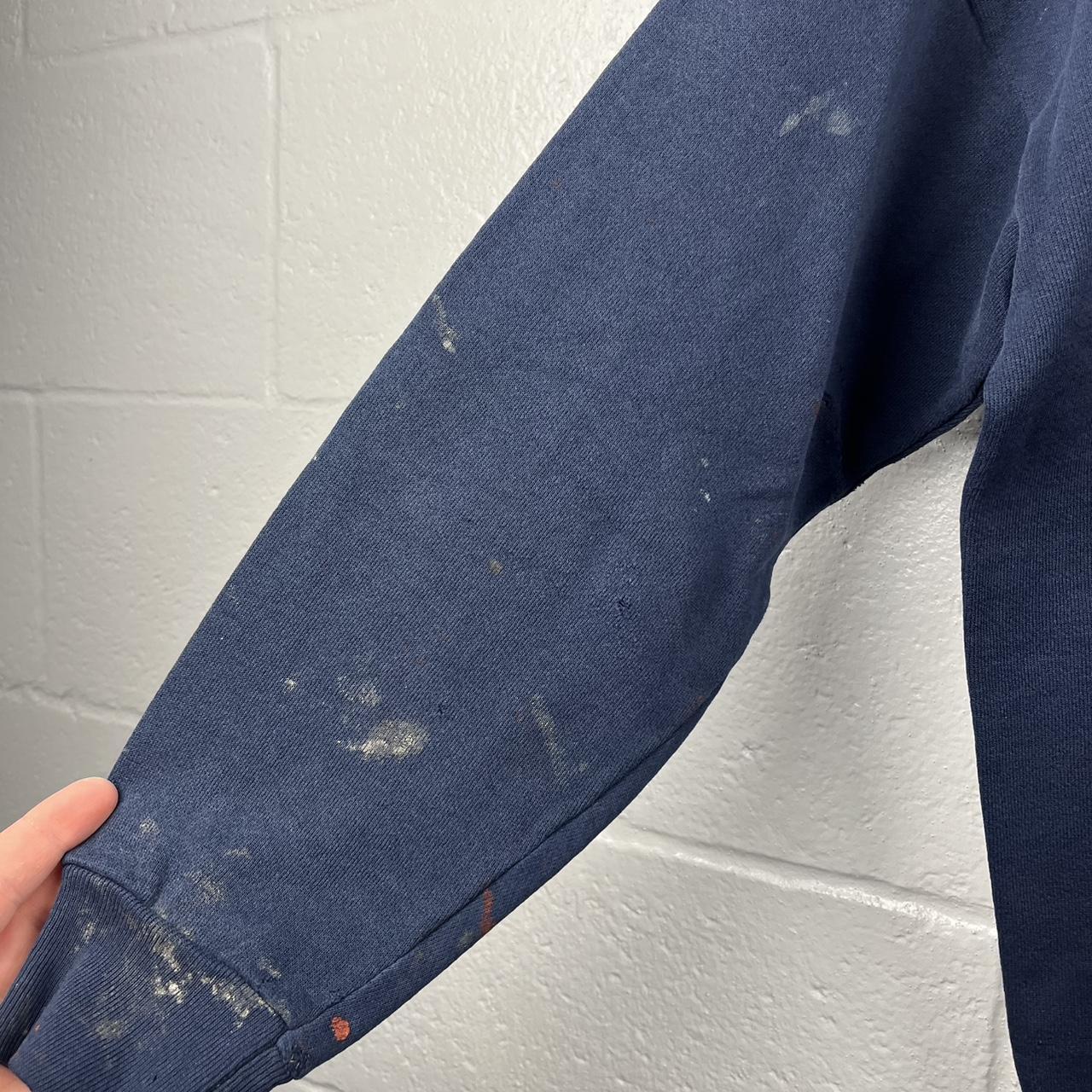 Logo 7 Men's Sweatshirt - Navy - L – Vintage 90s … - image 7