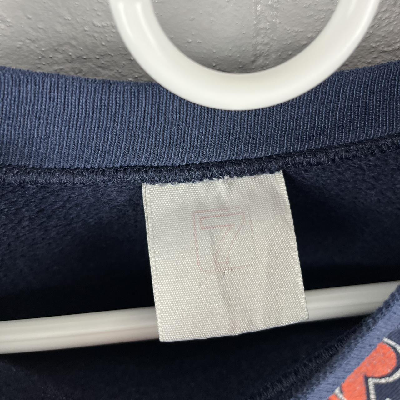 Logo 7 Men's Sweatshirt - Navy - L – Vintage 90s … - image 8