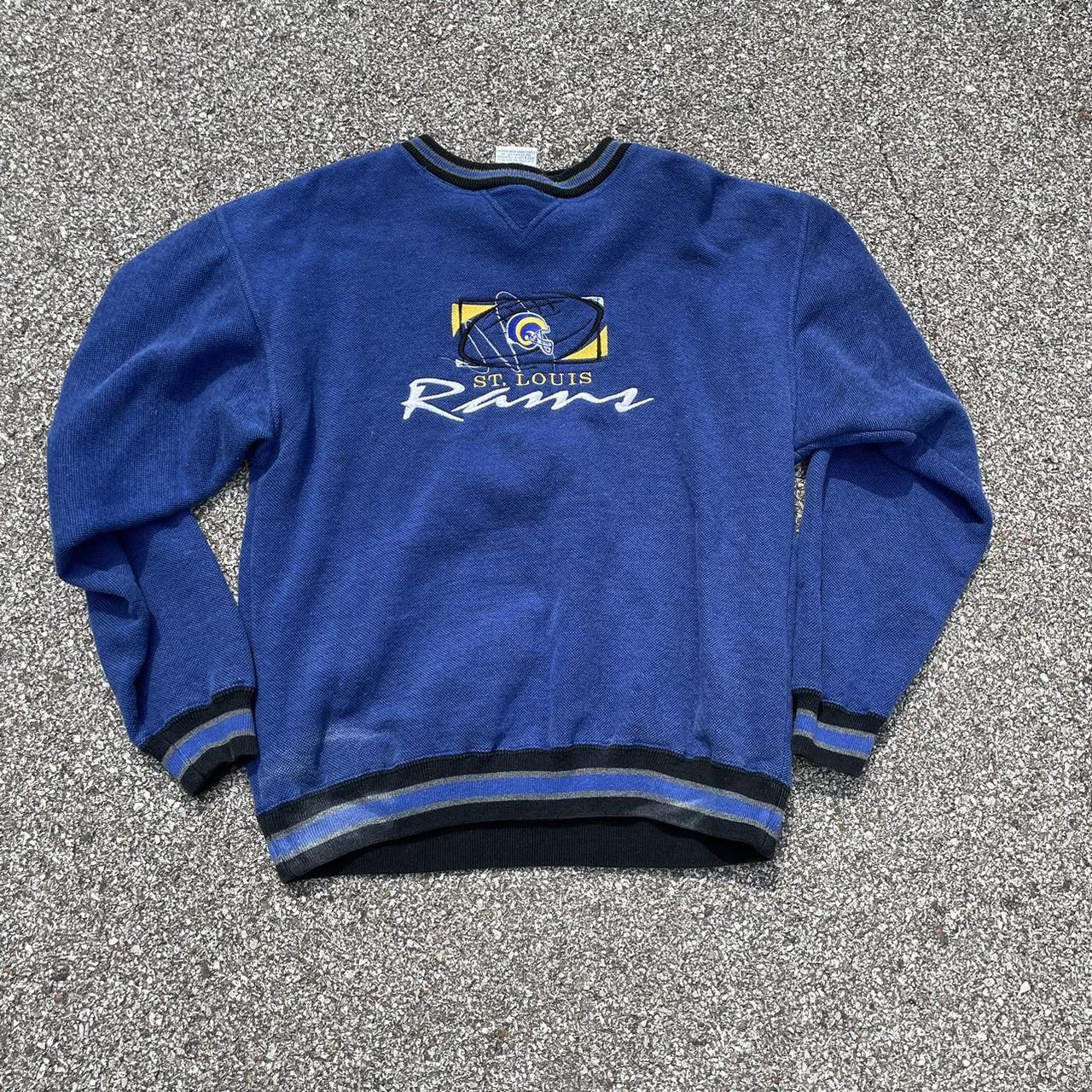 90's St. Louis Rams Embroidered Sweatshirt