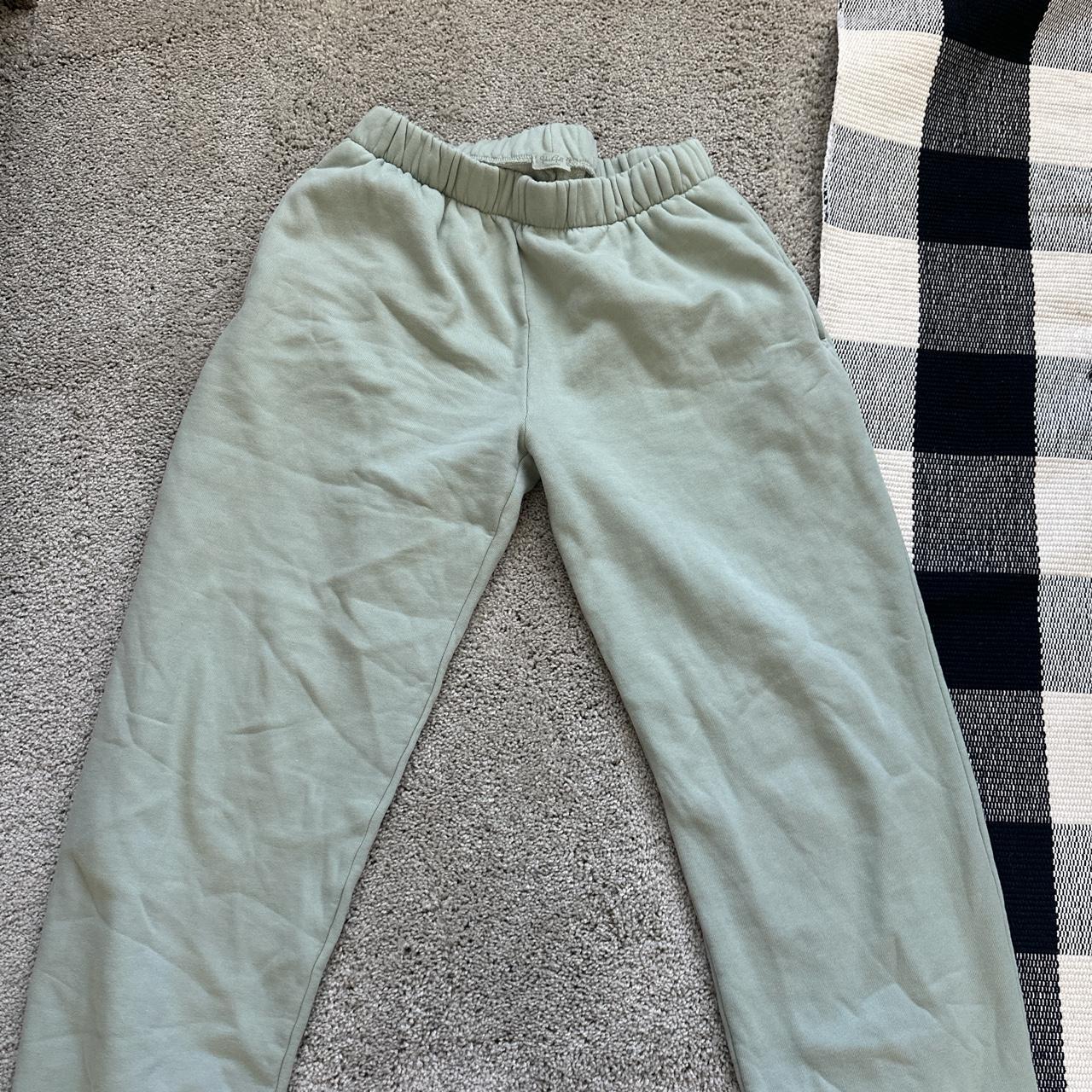 Brandy sage green sweatpants Depop