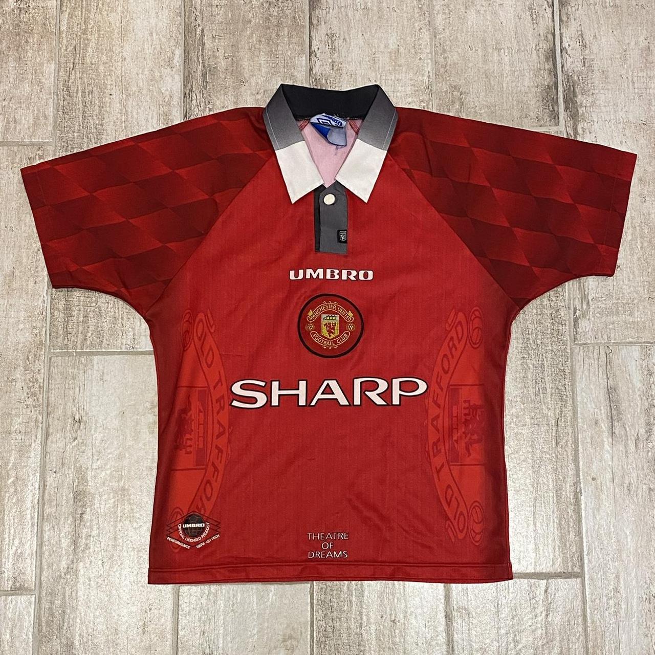 マンチェスター・ユナイテッド 1996-98 HOMEシャツ UMBRO