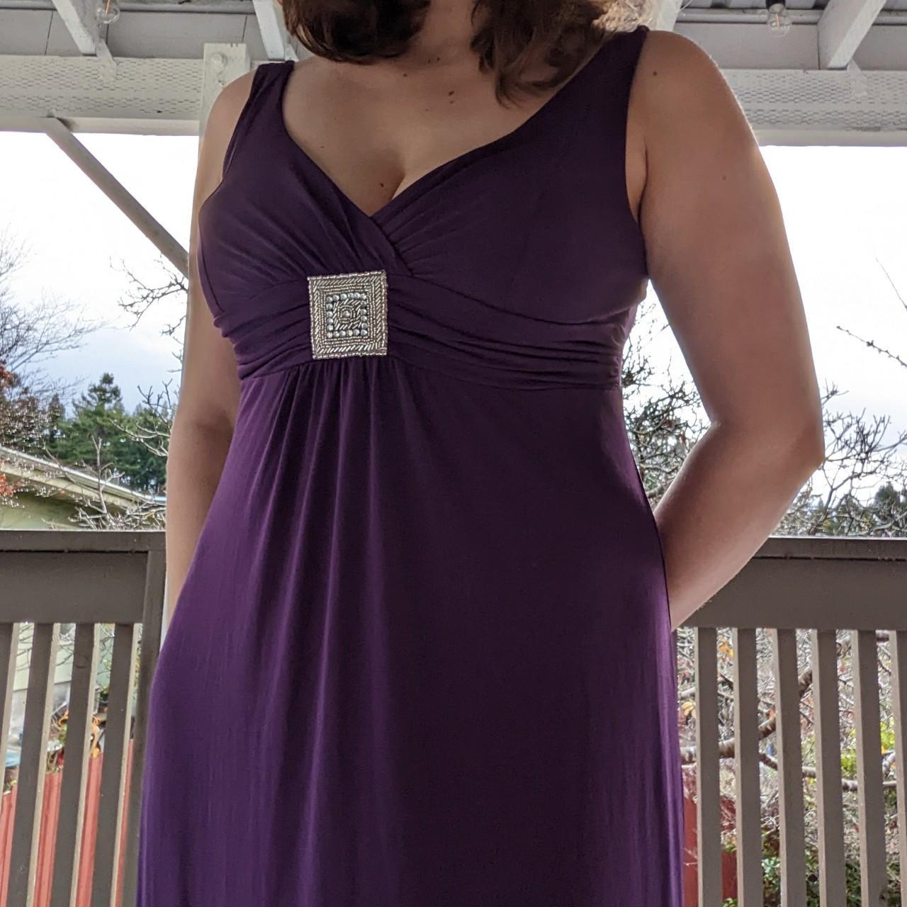 Enfocus Studio Women's Purple Dress
