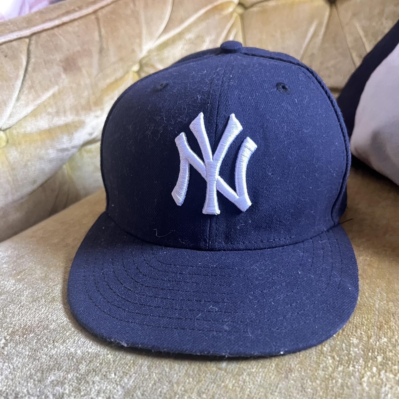 Navy Blue New York Baseball Hat! Women or - Depop