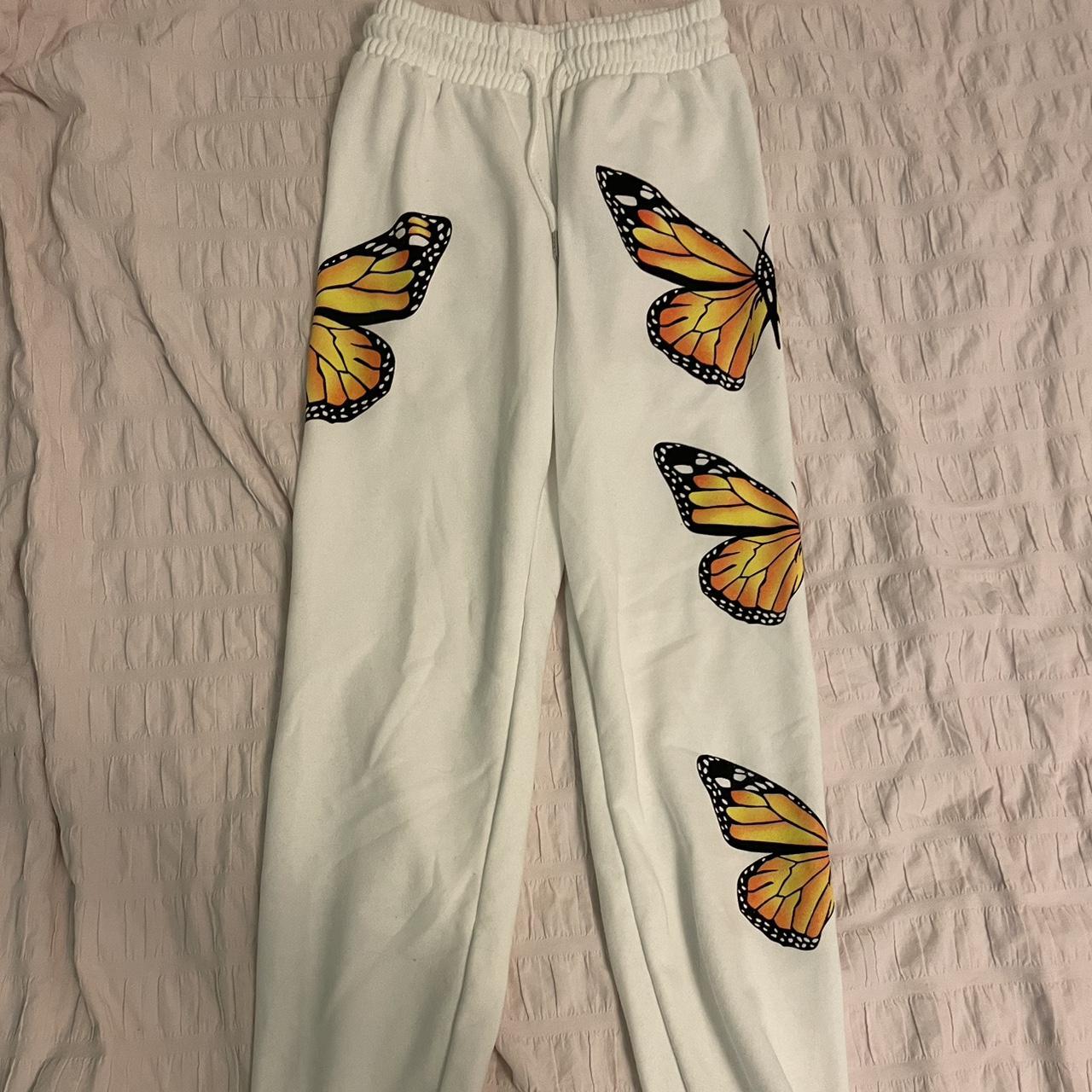 Fashion nova butterfly online sweatpants