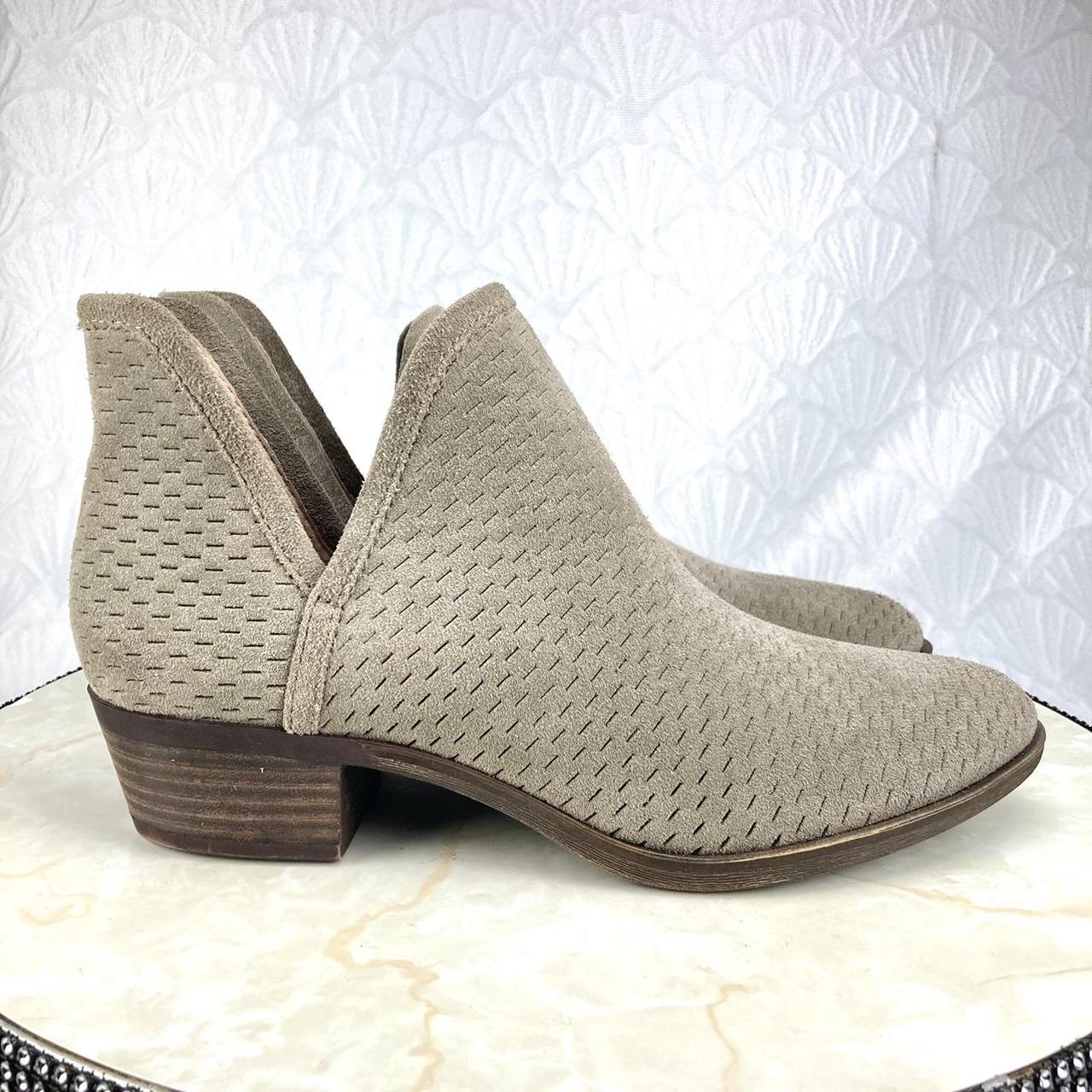 lucky brand baley bootie brindle
