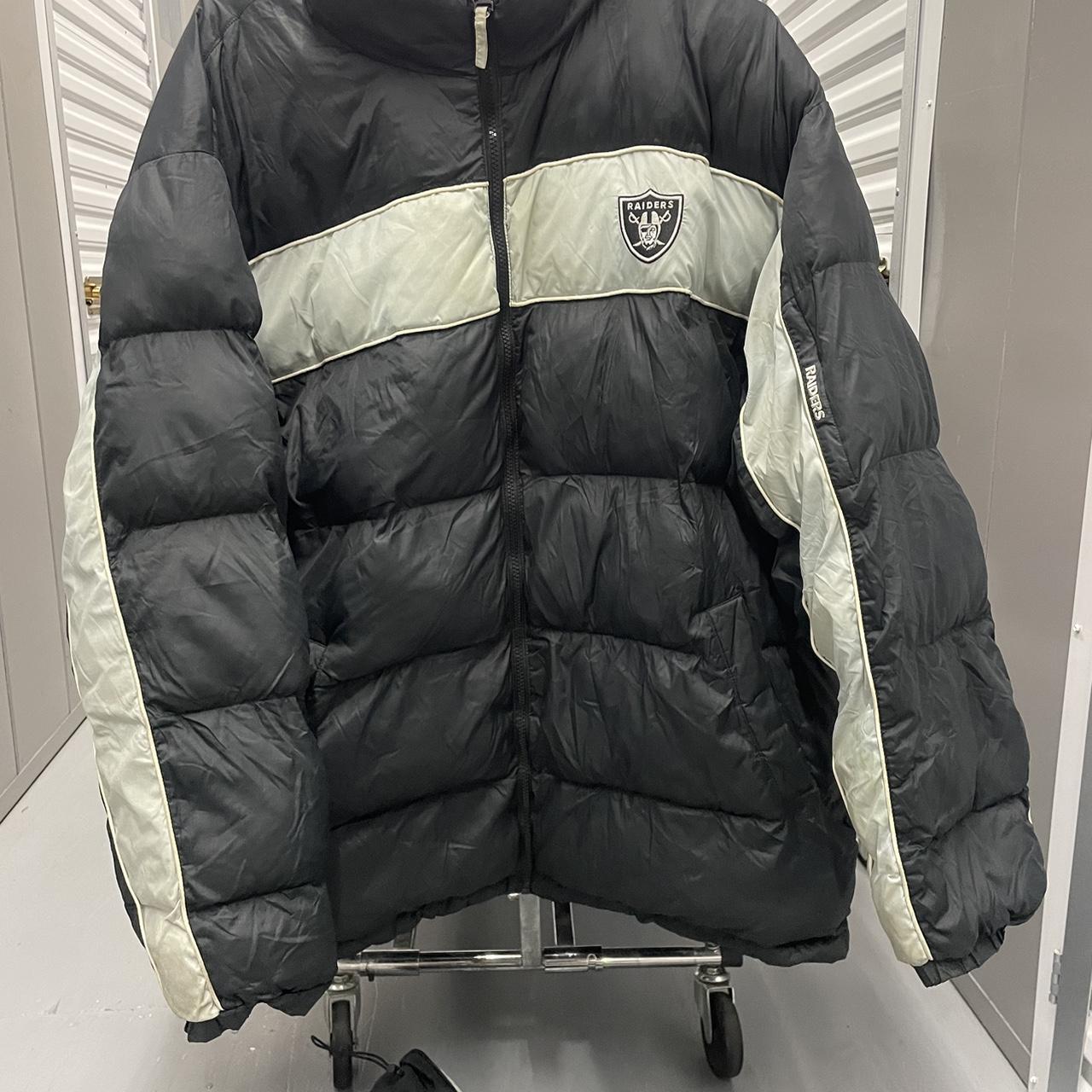 Vintage Raiders Puffer Jacket buy