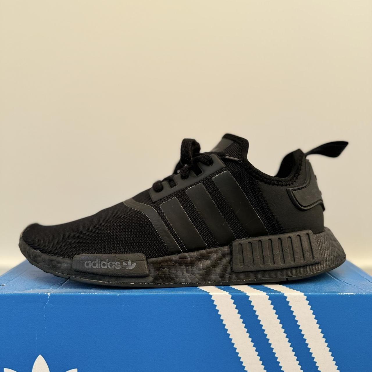 Men s Adidas NMD R1 Triple black US 10 Selling. Depop