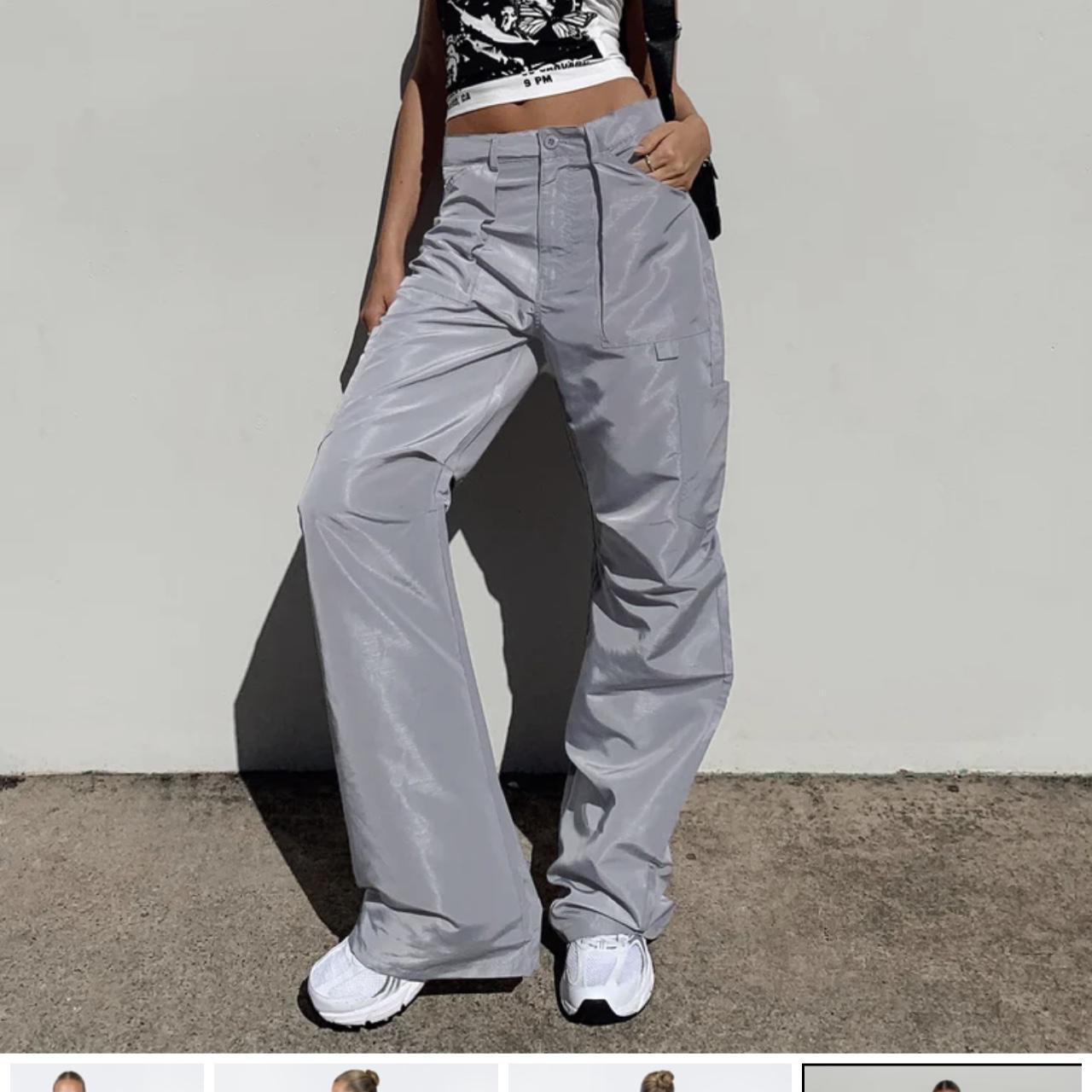 Lioness Miami Vice Pants Grey Fits Like A 2 Depop 