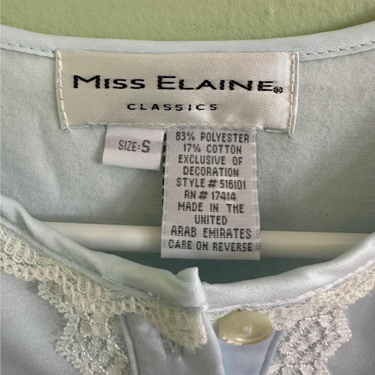 Miss Elaine Women's Blue and Pink Pajamas (4)