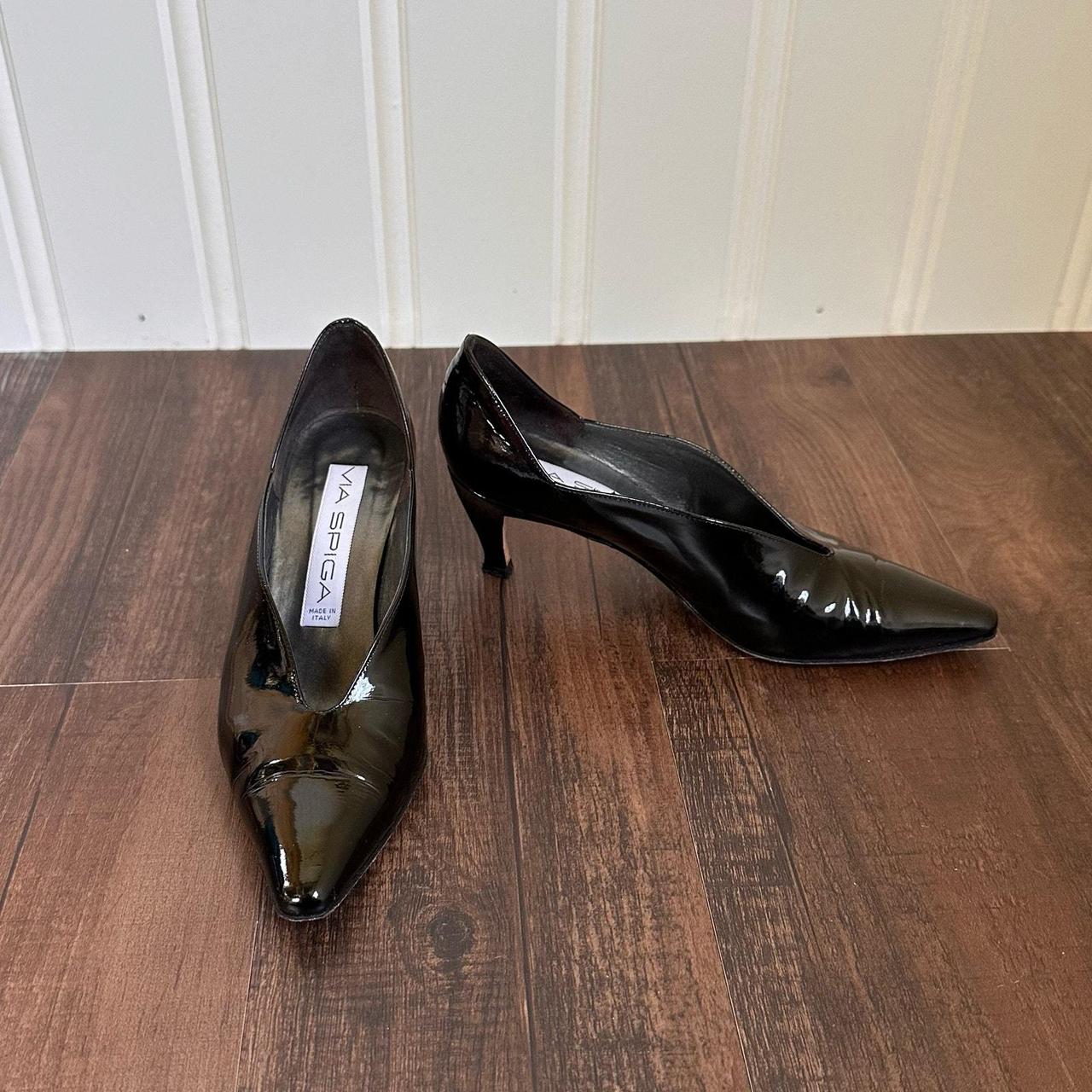 Vintage Via Spiga Patent Leather 2024 Heels 8