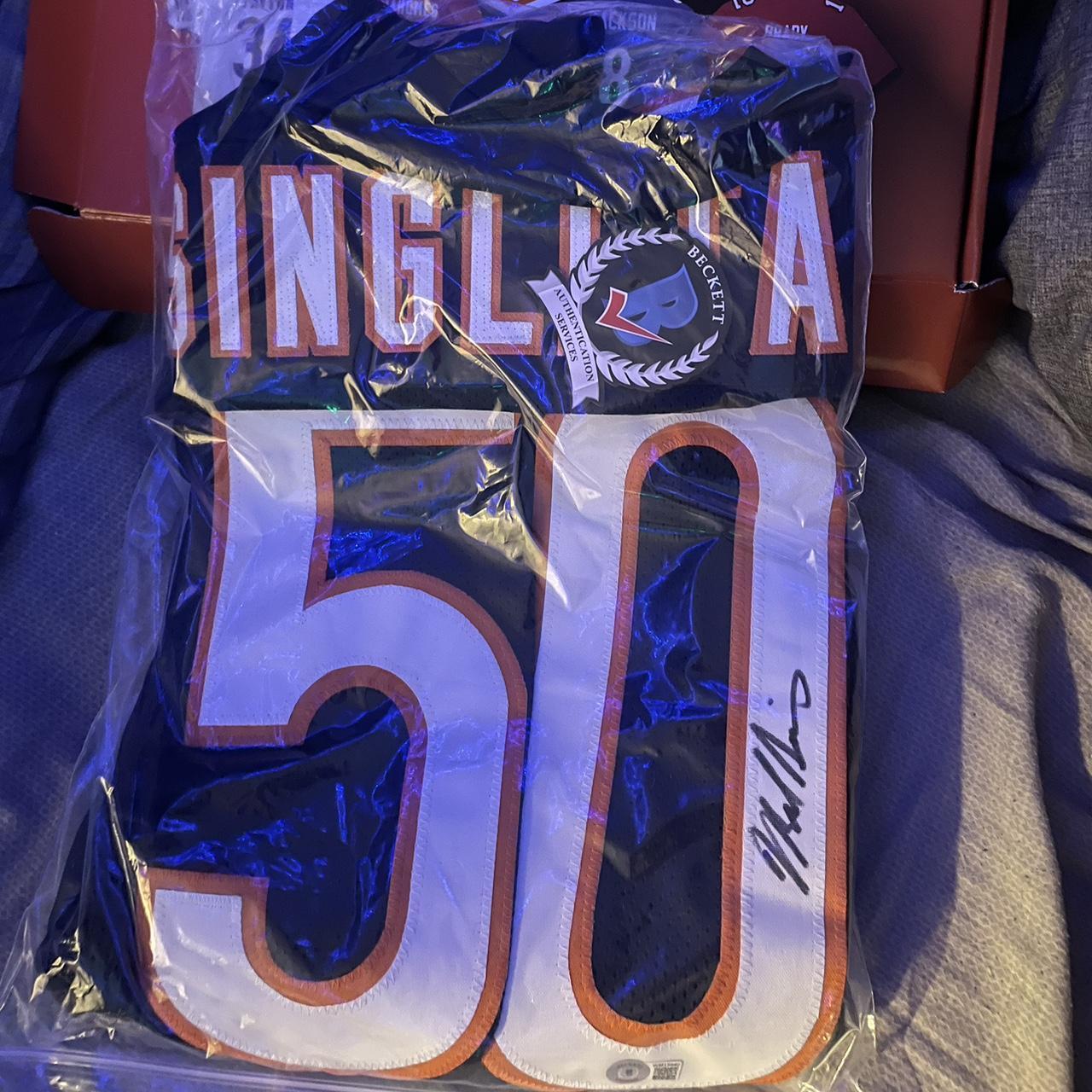 Mike Singletary Autographed Chicago Bears Jersey