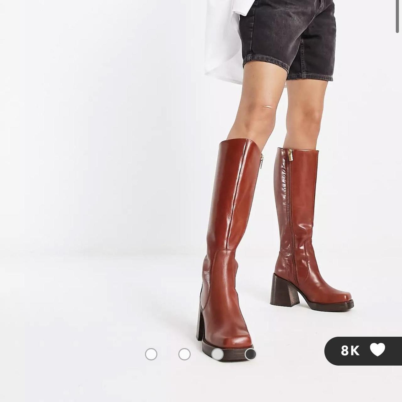 asos knee high boots