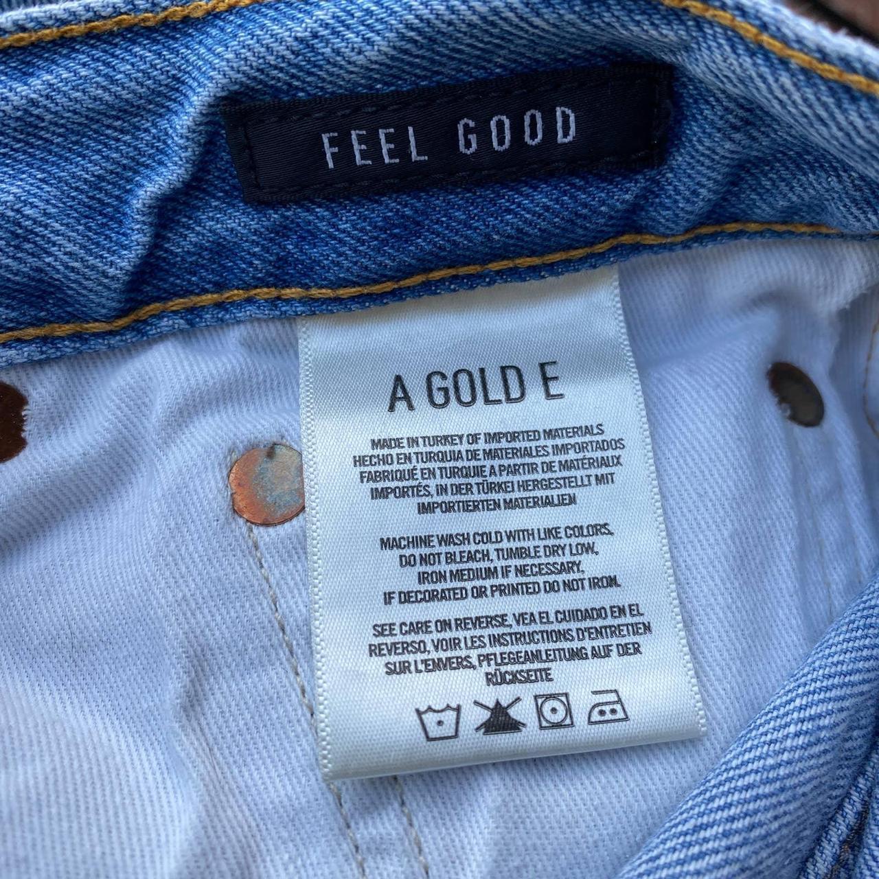 AGOLDE Feel Good Button Fly jeans Premium denim in Depop