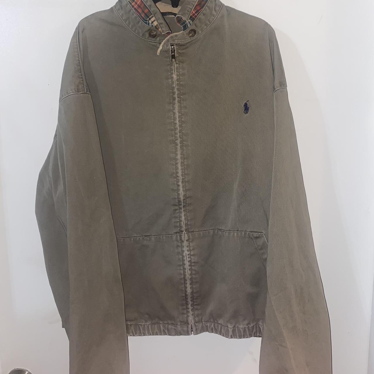 Polo Ralph Lauren Men's Khaki Jacket Depop
