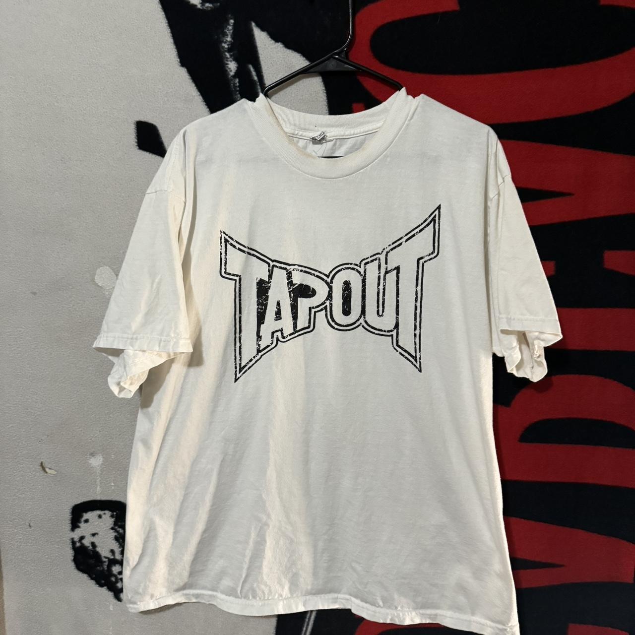 Y2k Vintage Tapout shirt with a really cool design... - Depop