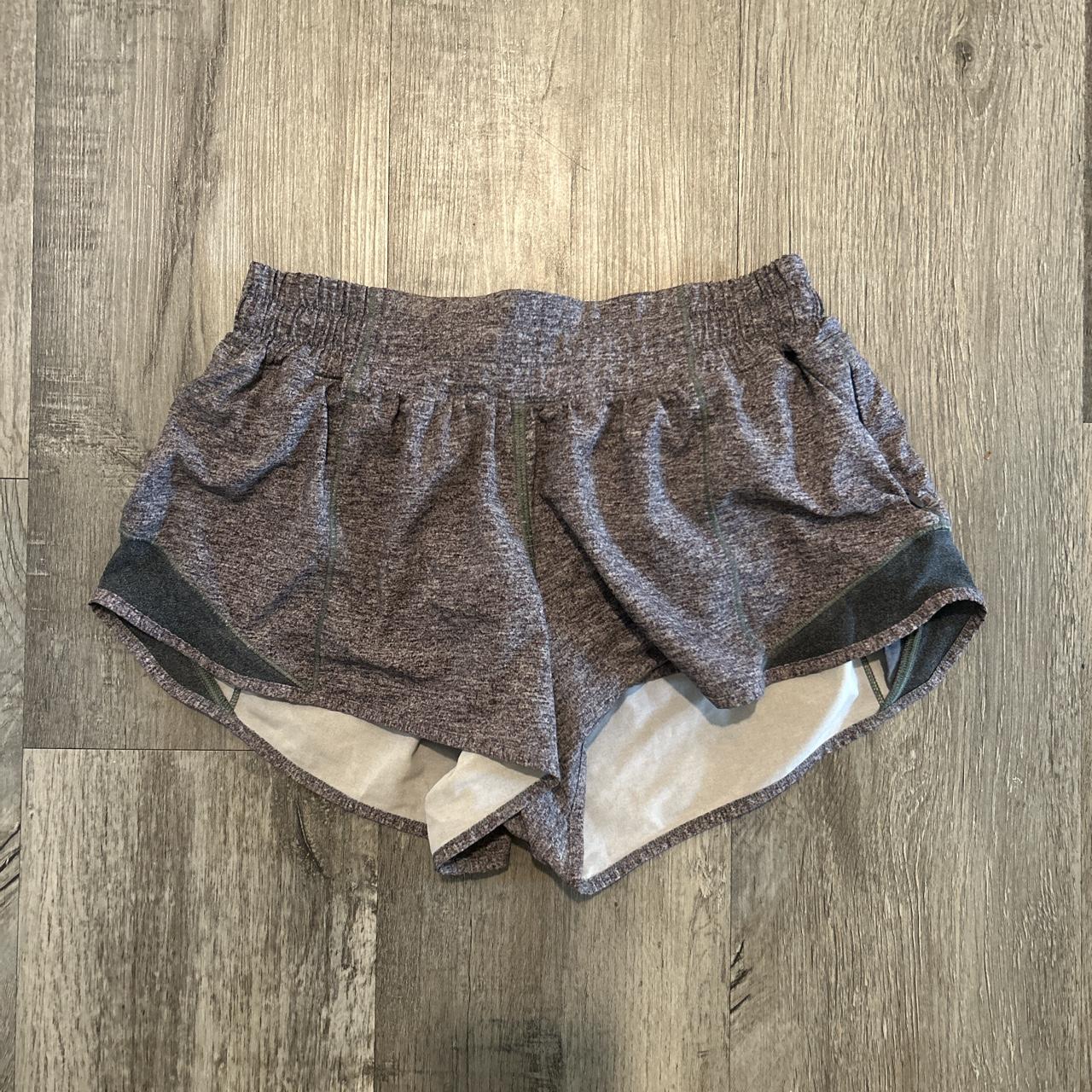 Lululemon Women's Grey Shorts Depop