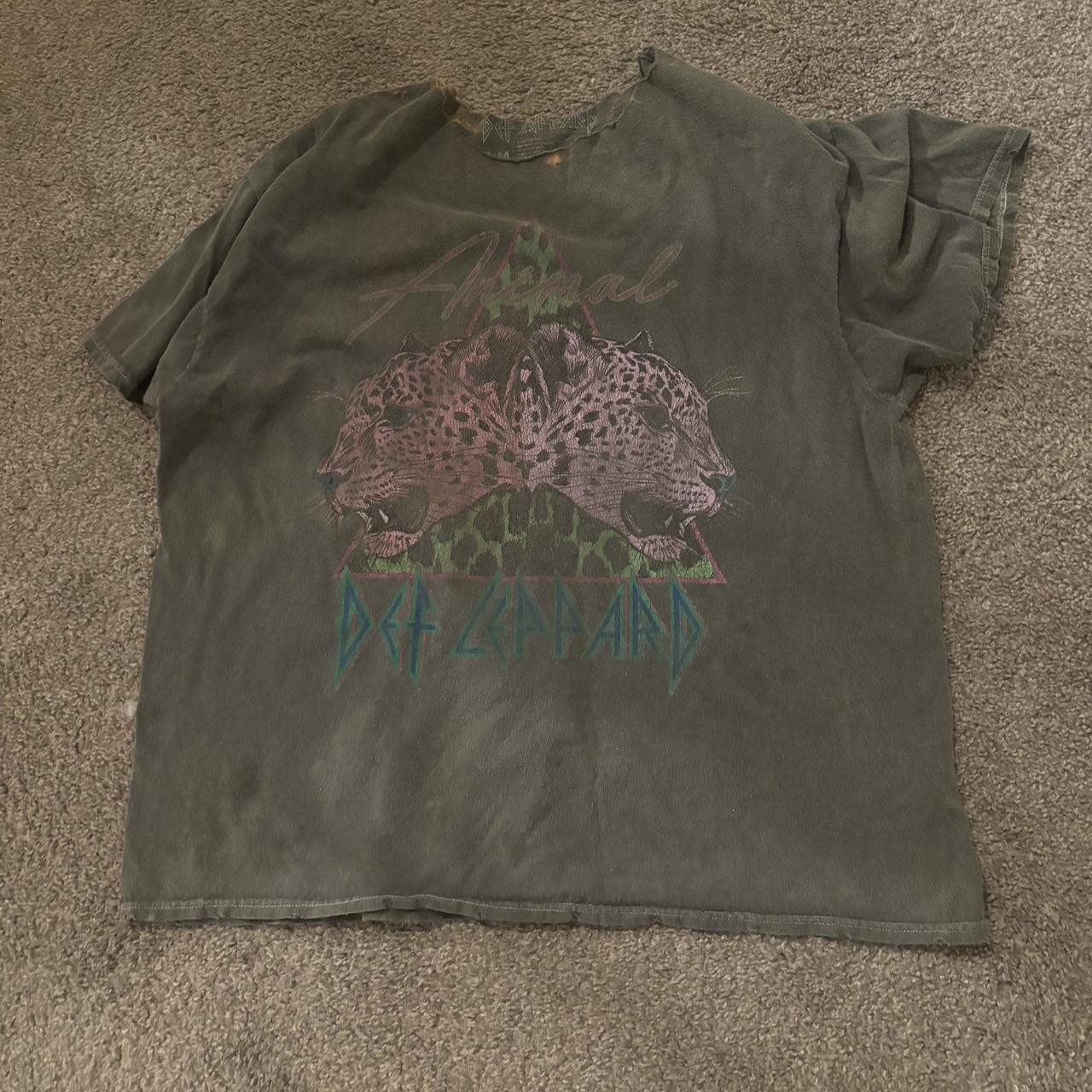 Urban outfitters Def Leppard oversized off