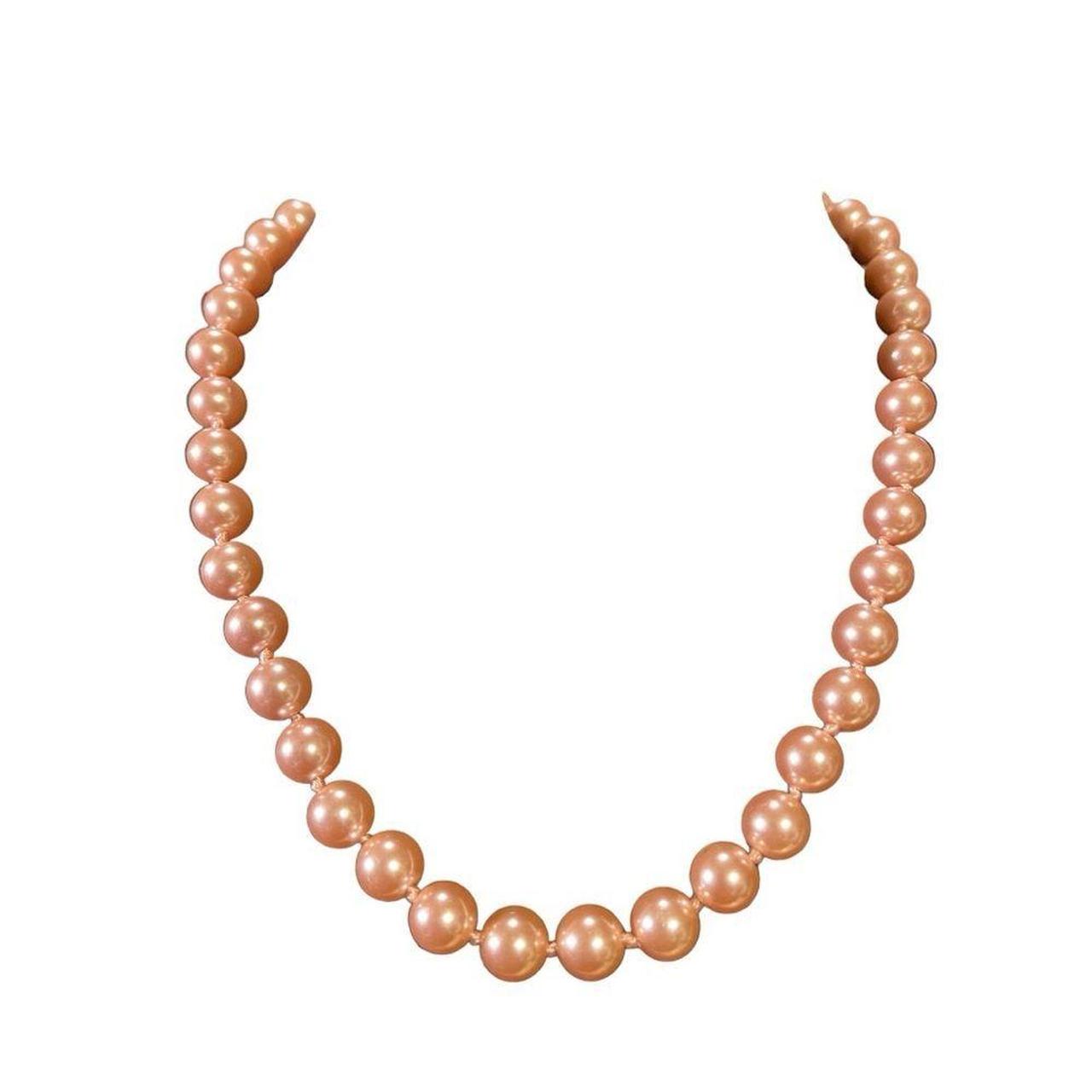 Charter Club Gold Tone Burg Pearl 17in 14mm Necklace - Walmart.com