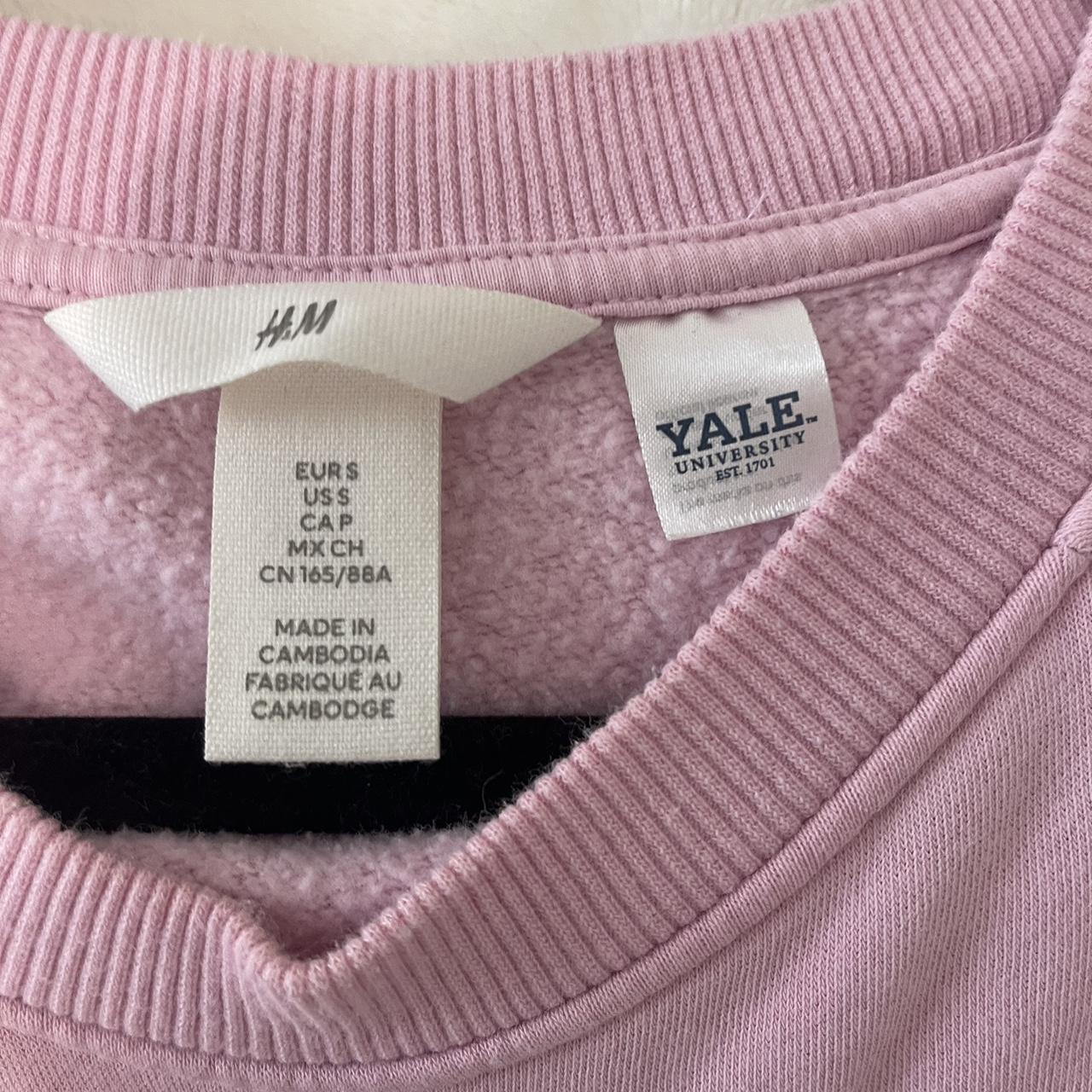 pink yale crewneck 🎀 size- small open to offers:) - Depop