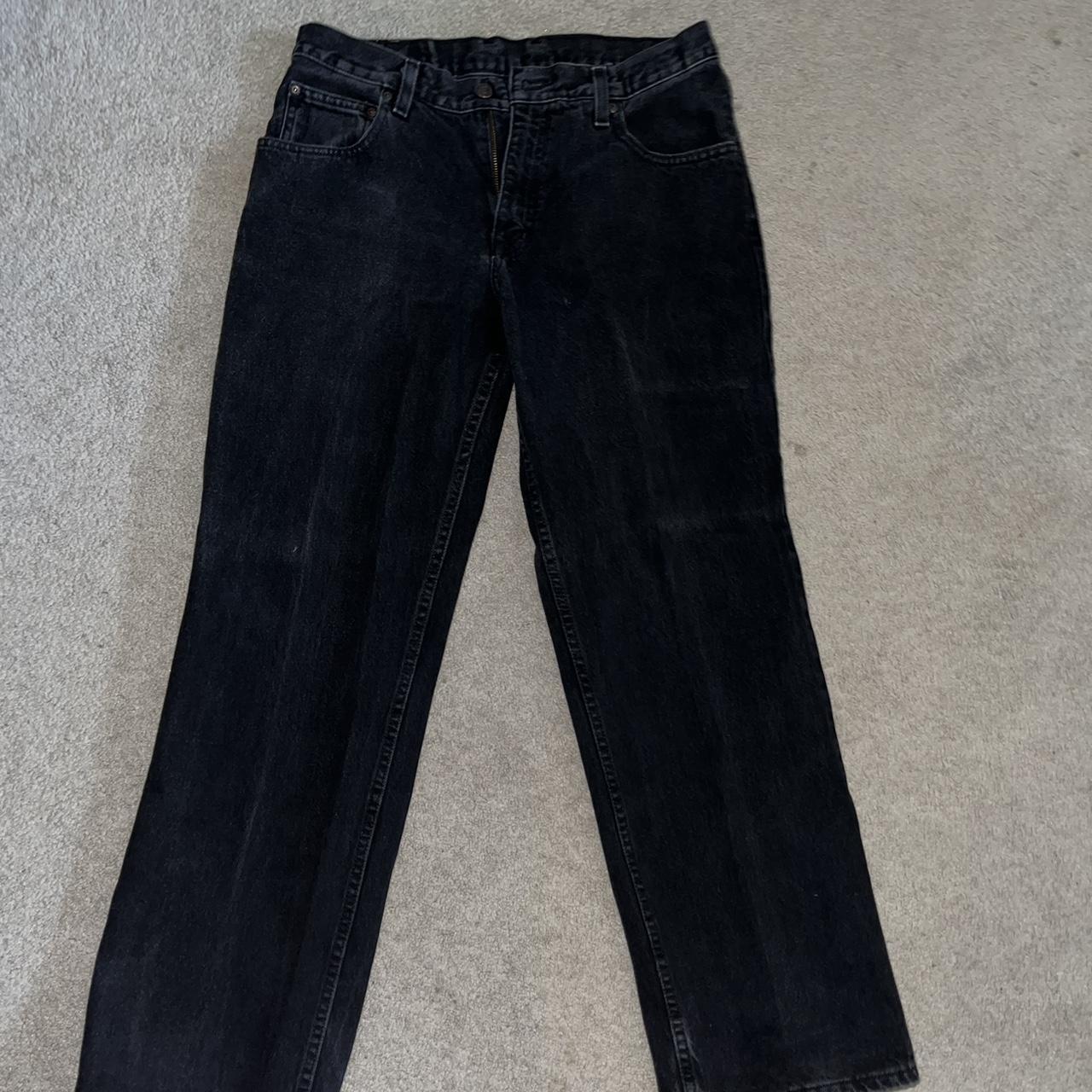 Arizona Men's Black Jeans | Depop