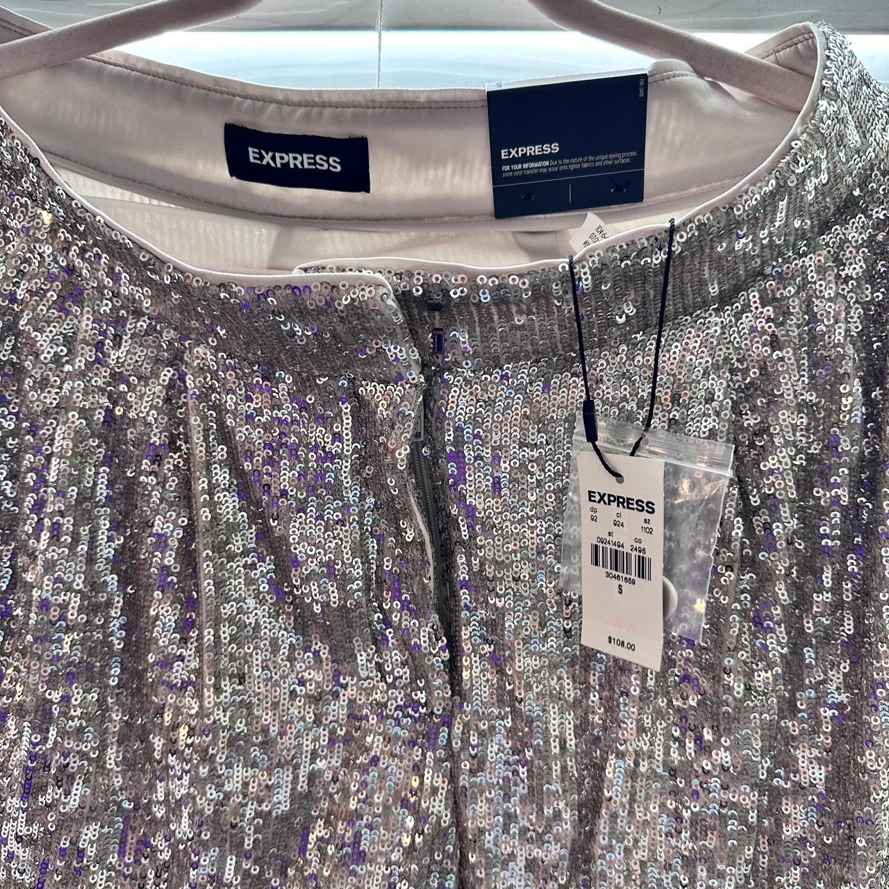 Sequin pants express hotsell