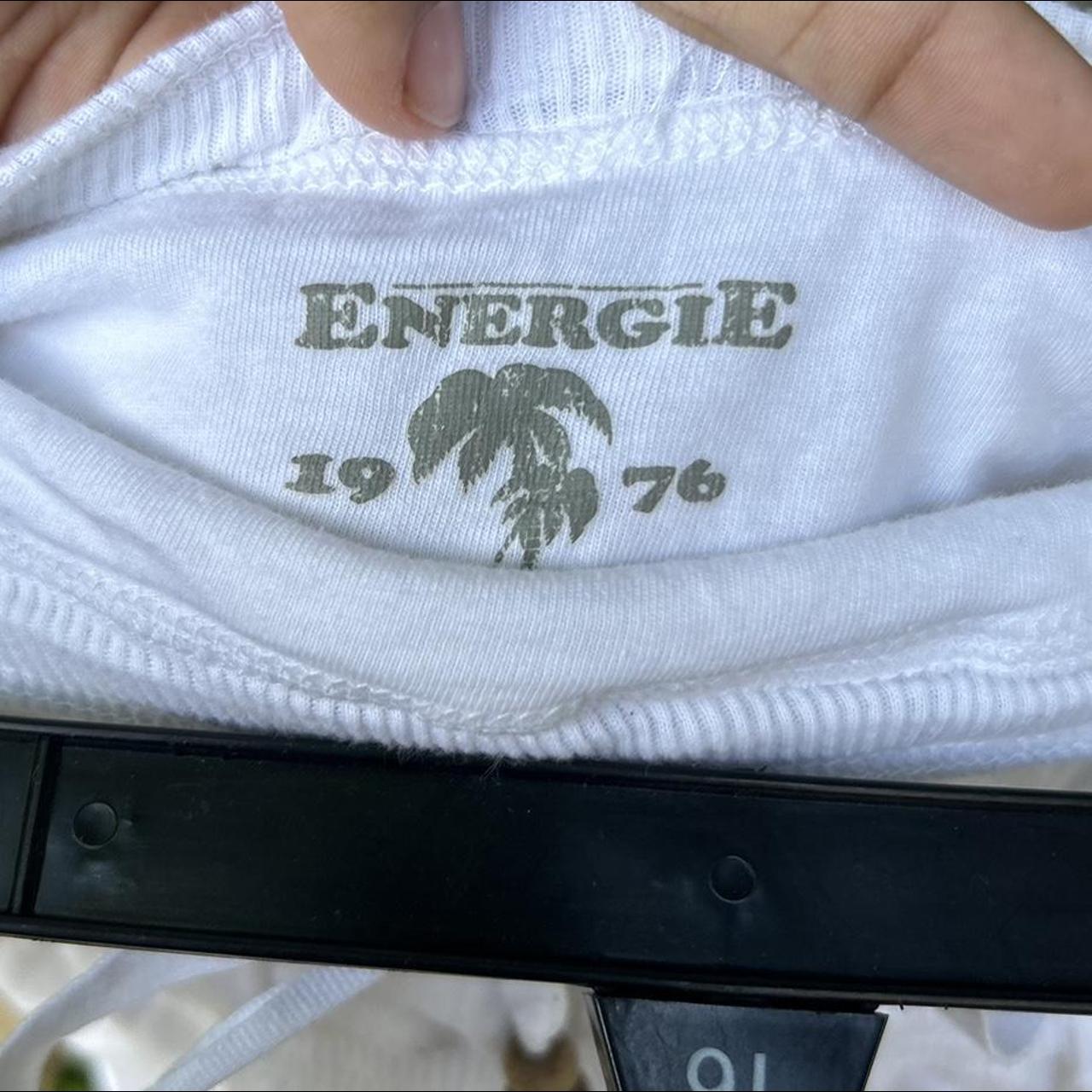 Energie Women's White T-shirt (3)