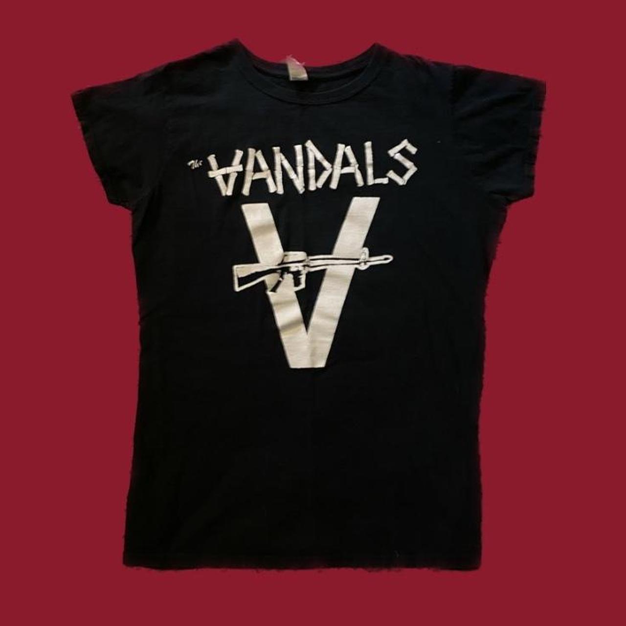 1973 vintage vandals tee shirt size L but fits... - Depop