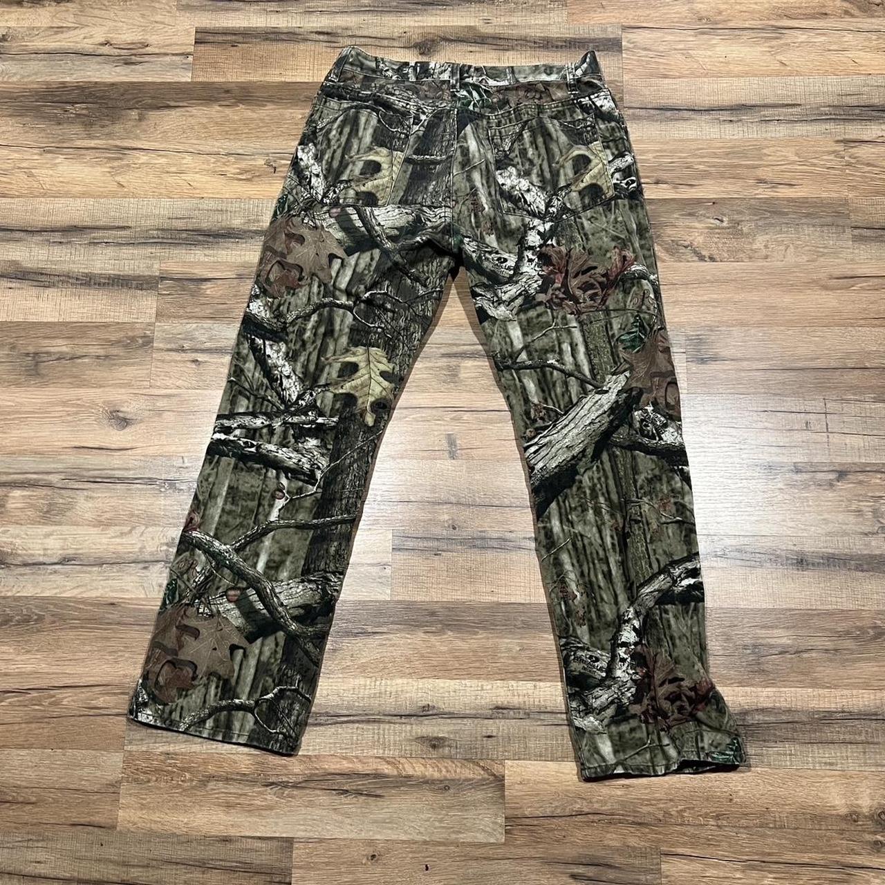 Camo mossy oak pants no flaws! - Depop