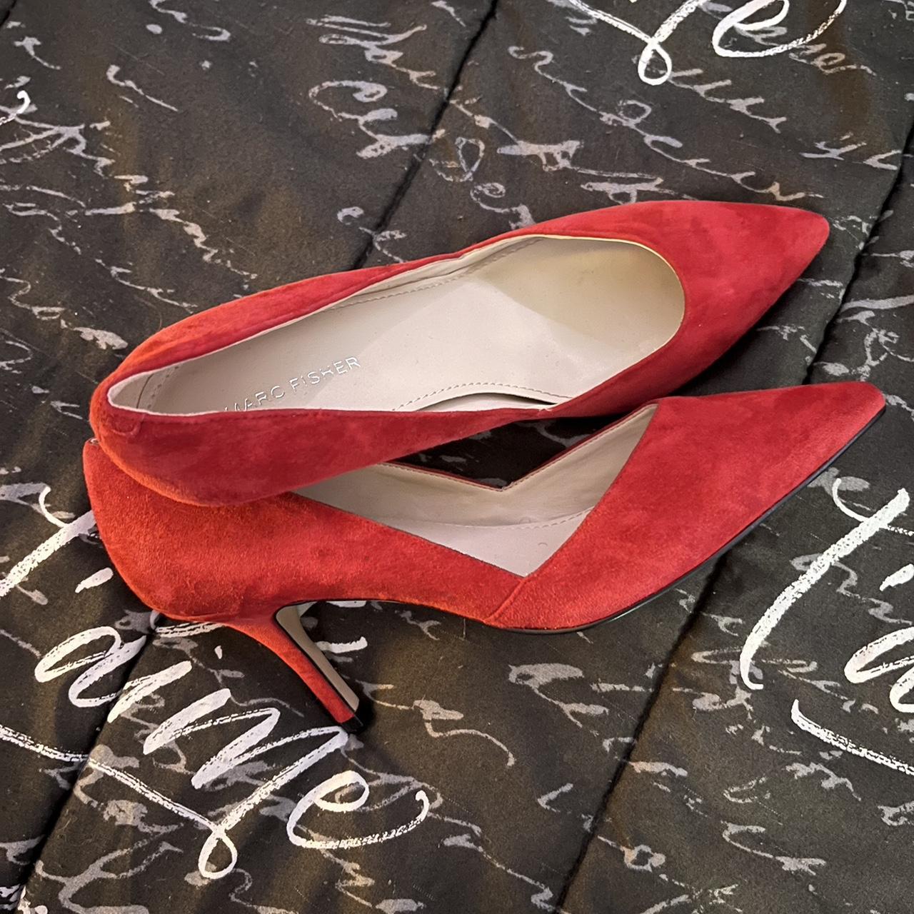 marc fisher red heels