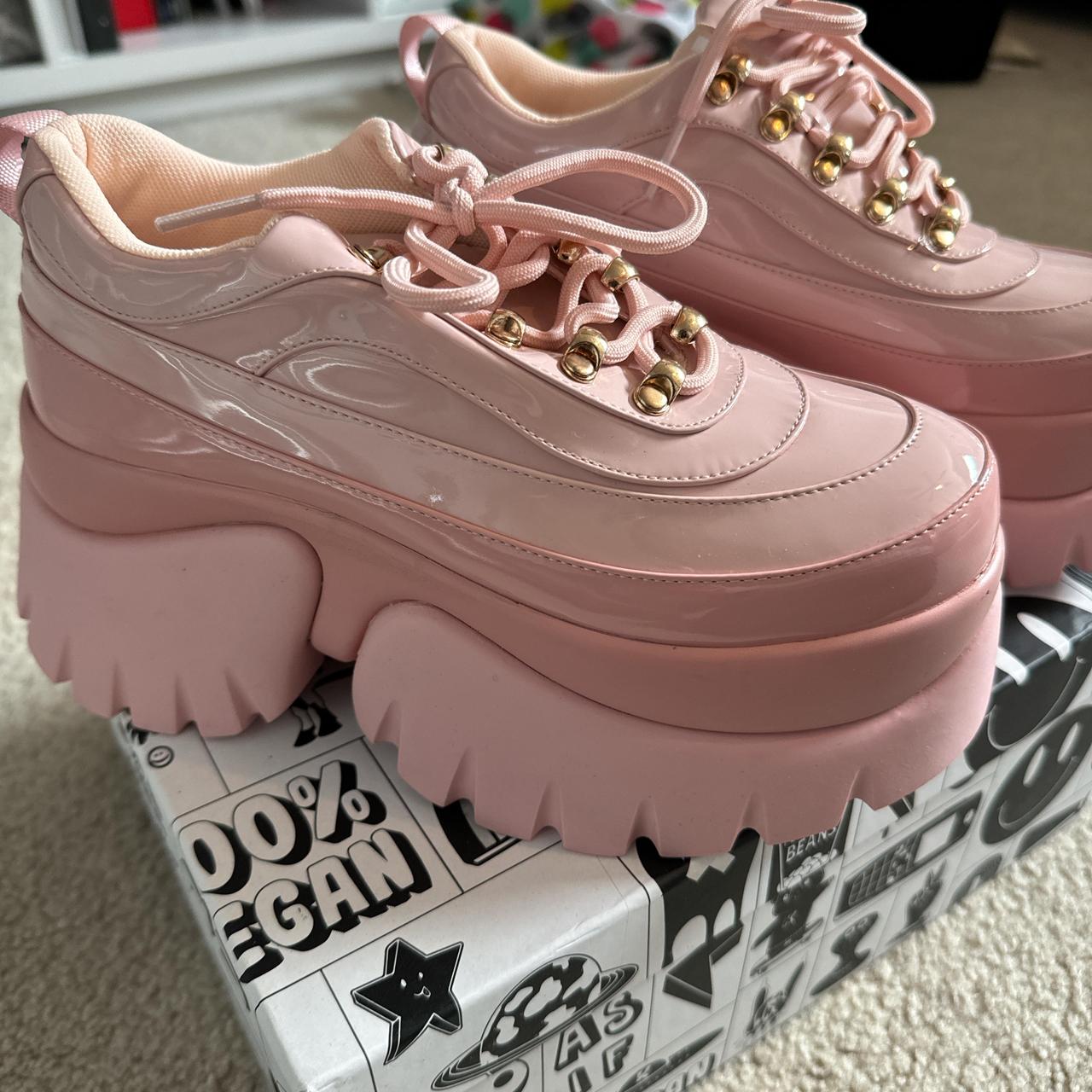 Koi x Melanie Martinez pink sneakers Never worn!... - Depop