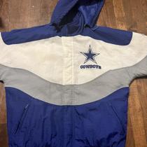 Vintage 90s-00 Dallas cowboys Rebook Hoodie Size L - Depop