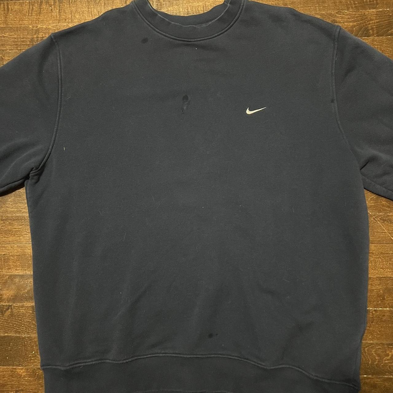 Navy blue crewneck online nike