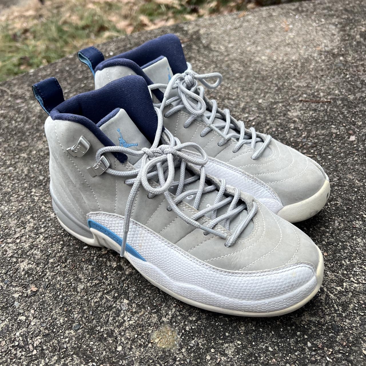 Jordan 12 hotsell university blue mens